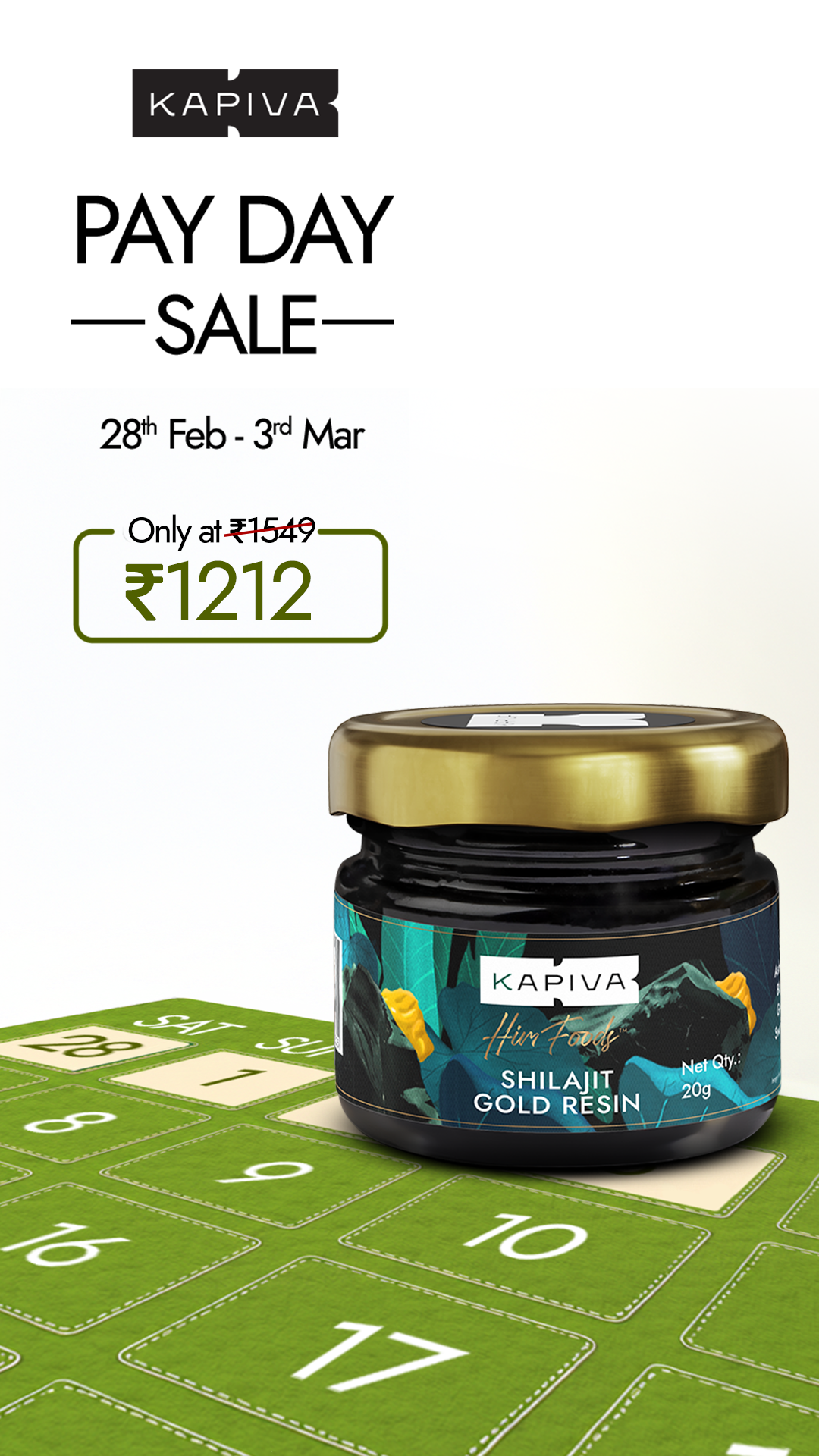 Kapiva Performance Facebook ad