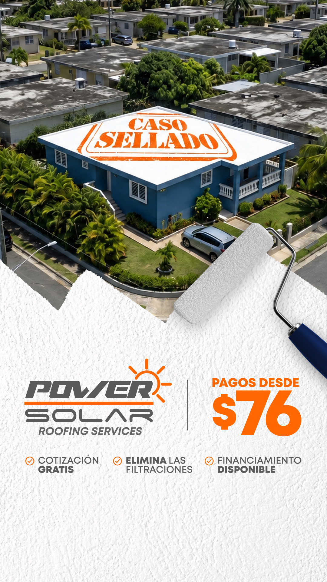 Power Solar Facebook ad