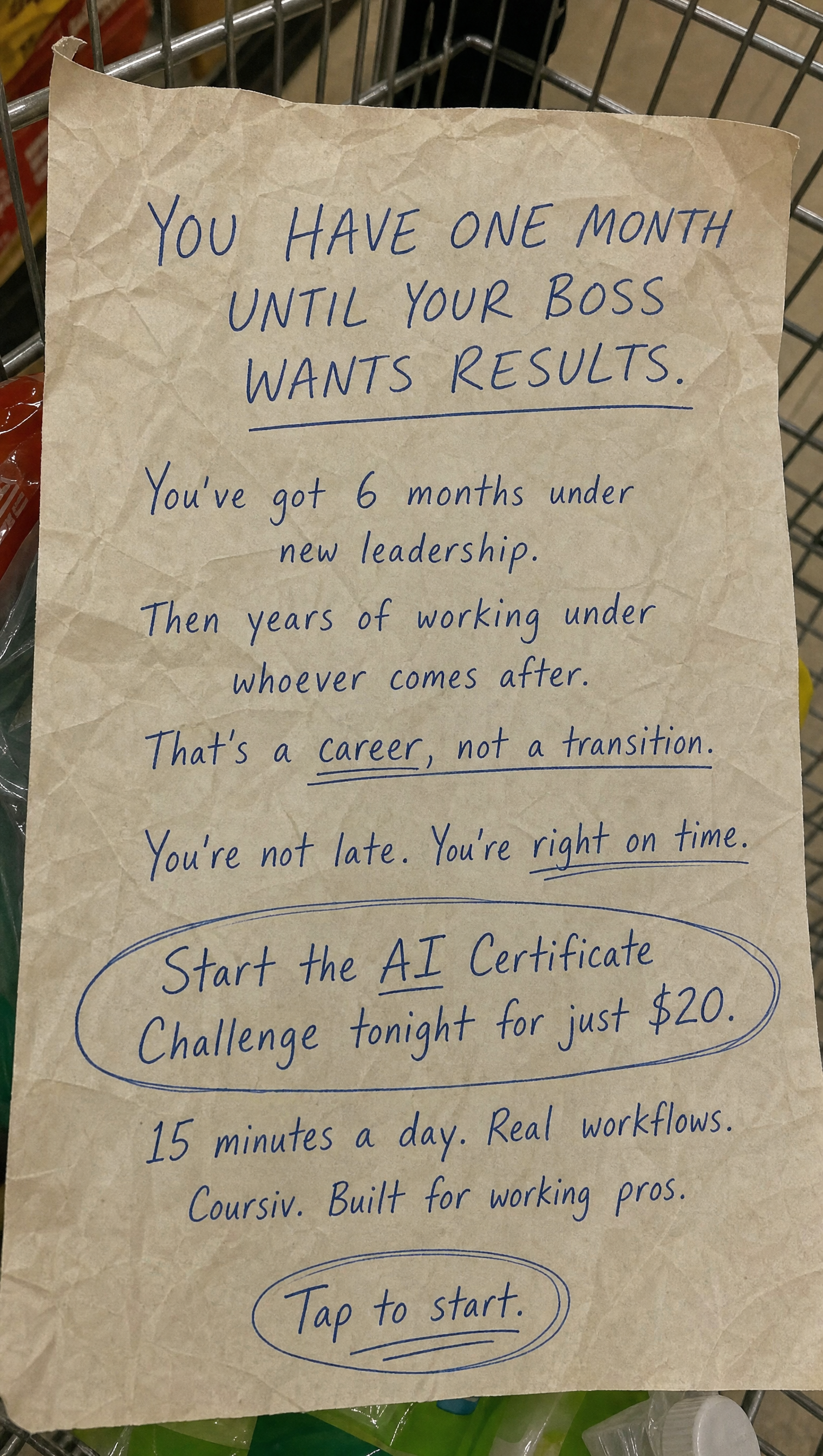 AI Insider Facebook ad