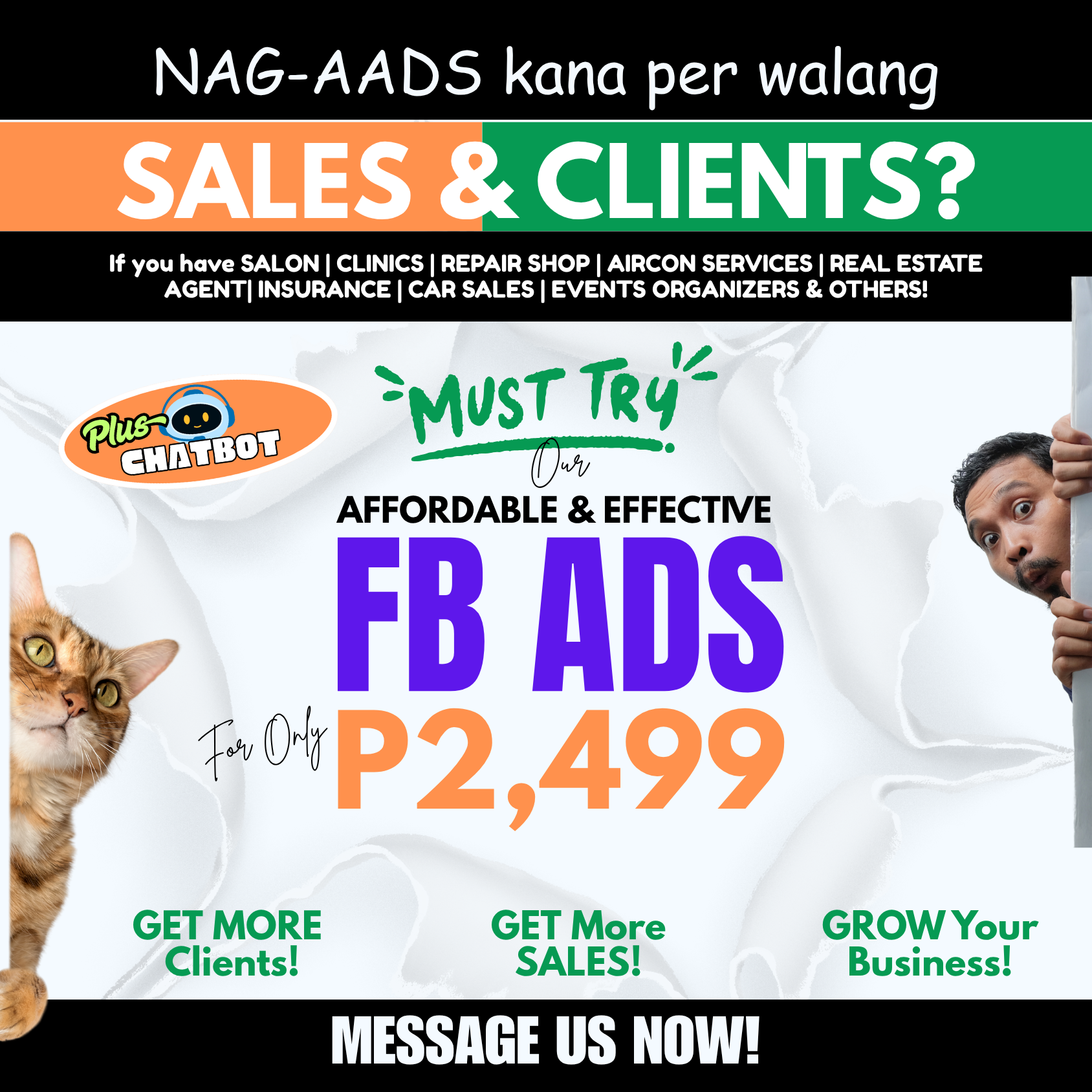 ADS ng Bayan Facebook ad: Get More SALES and CLIENTS!