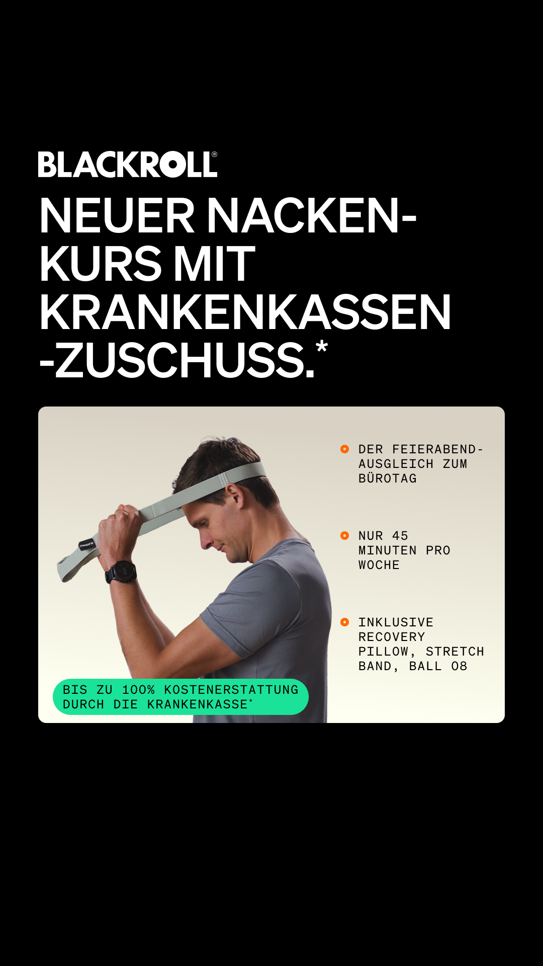 Blackroll Facebook ad
