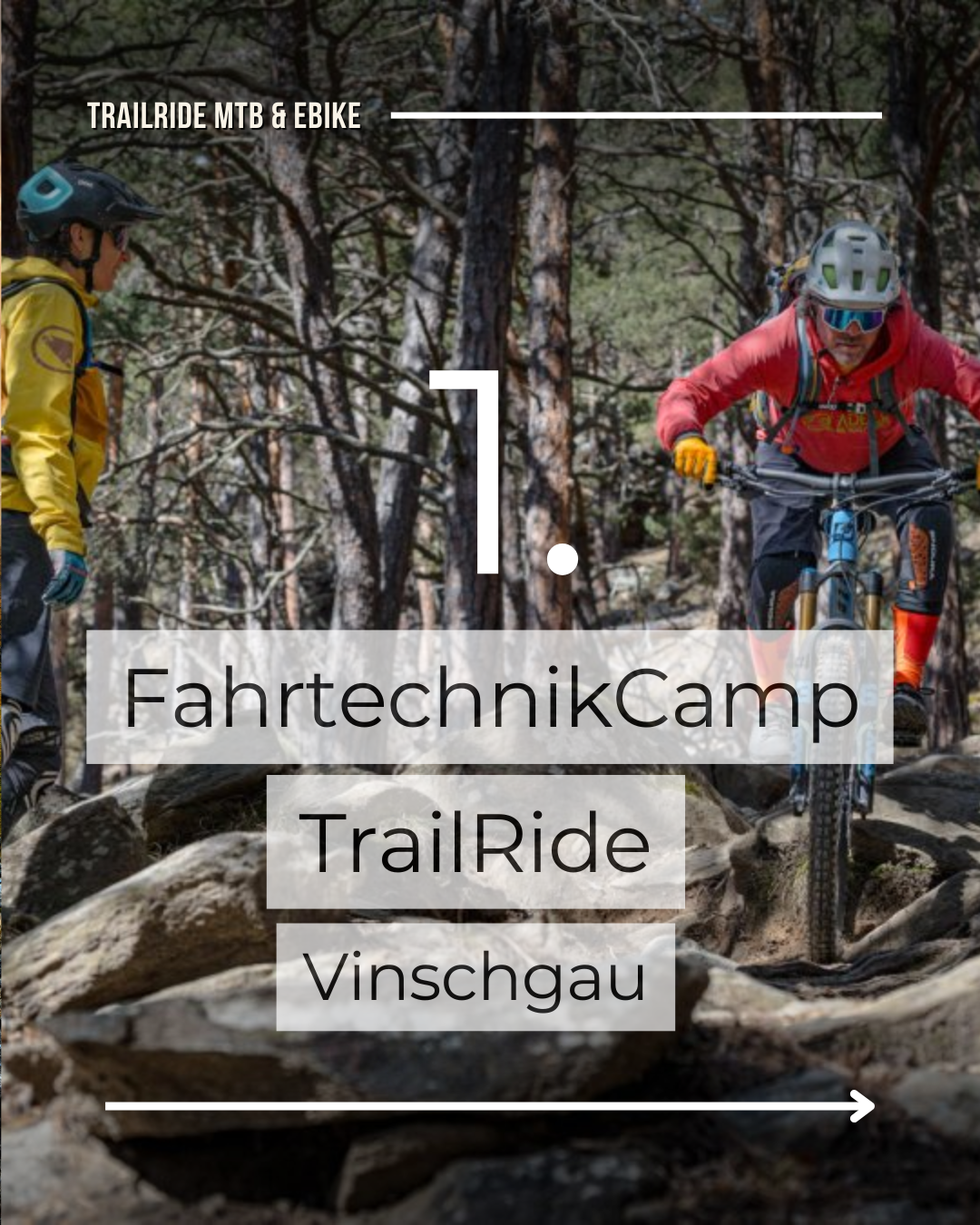 TrailXperience Facebook ad: Willkommen bei TrailXperience Bike. Nature. Soul…