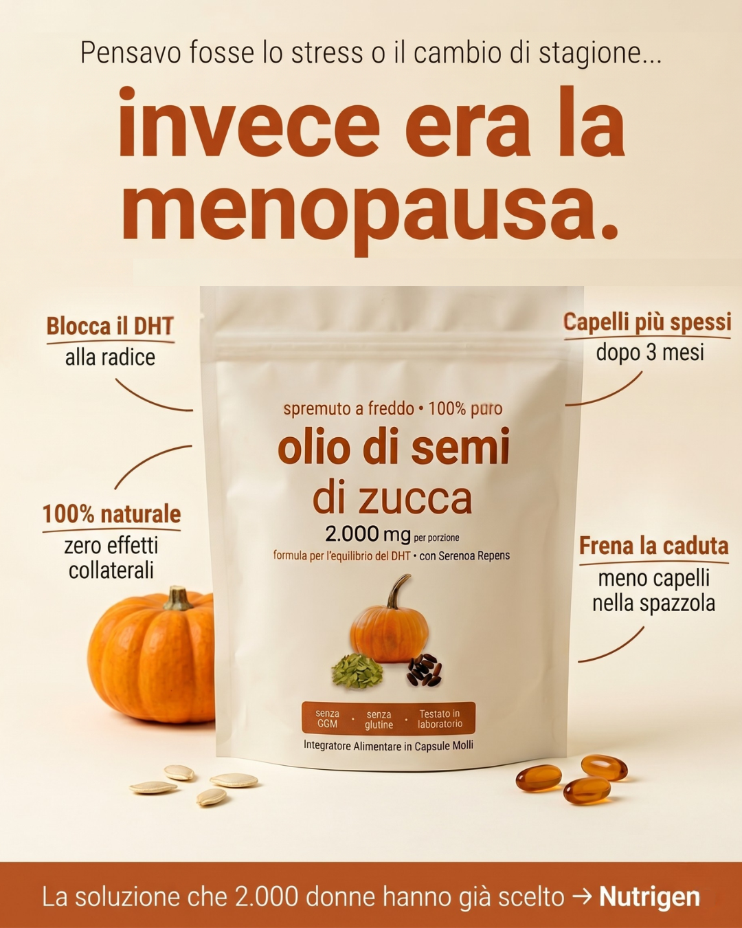 Nutrigen Facebook ad