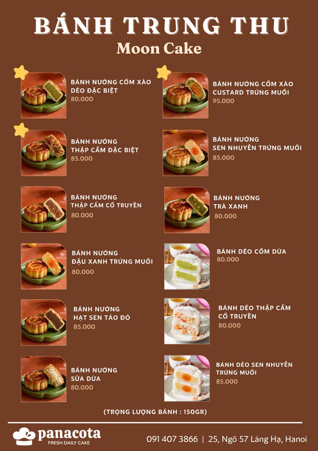 Tiệm bánh Panacota Facebook ad