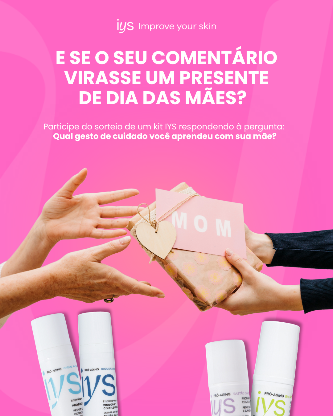 IYS Cosmetics Facebook ad