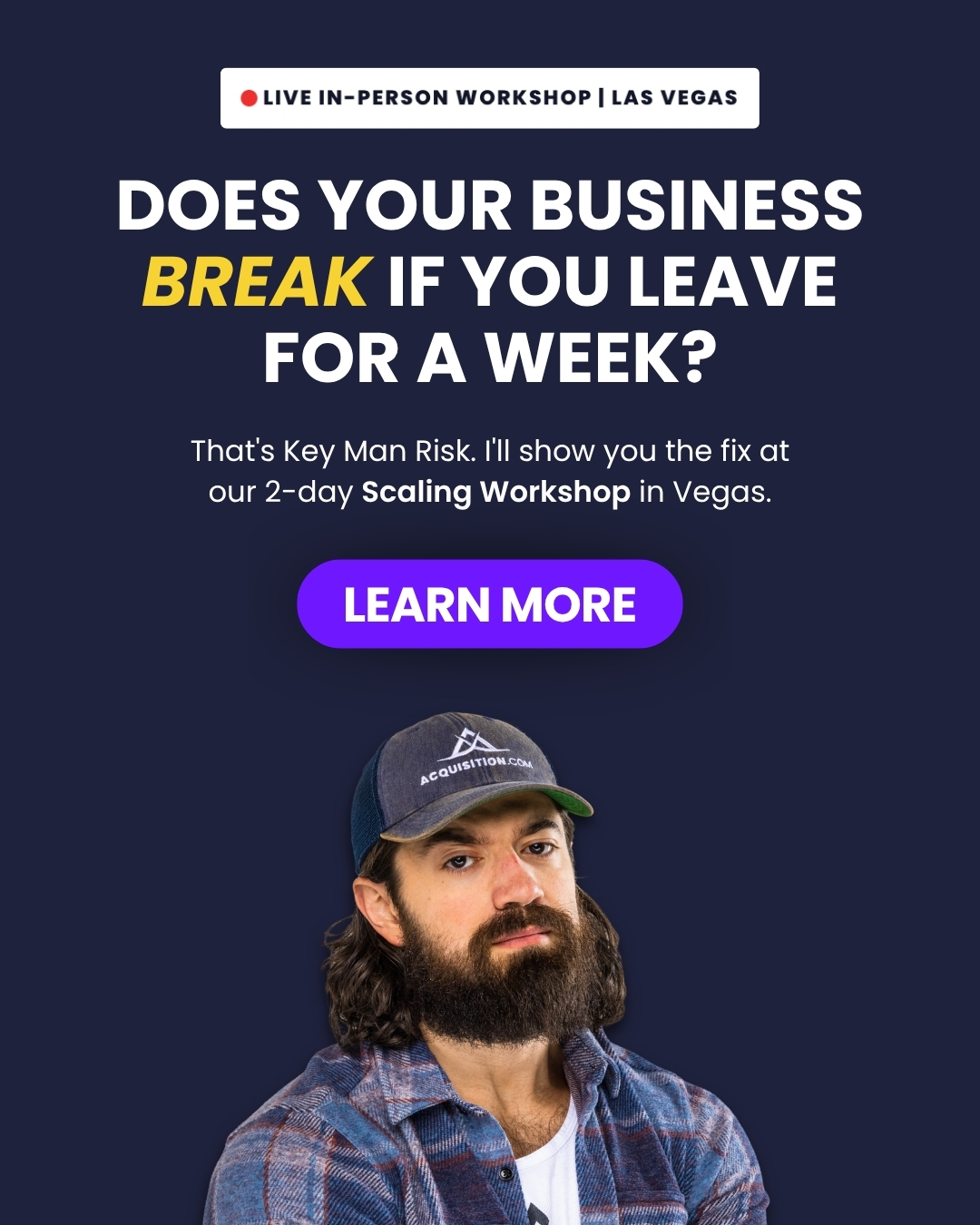 Alex Hormozi Facebook ad