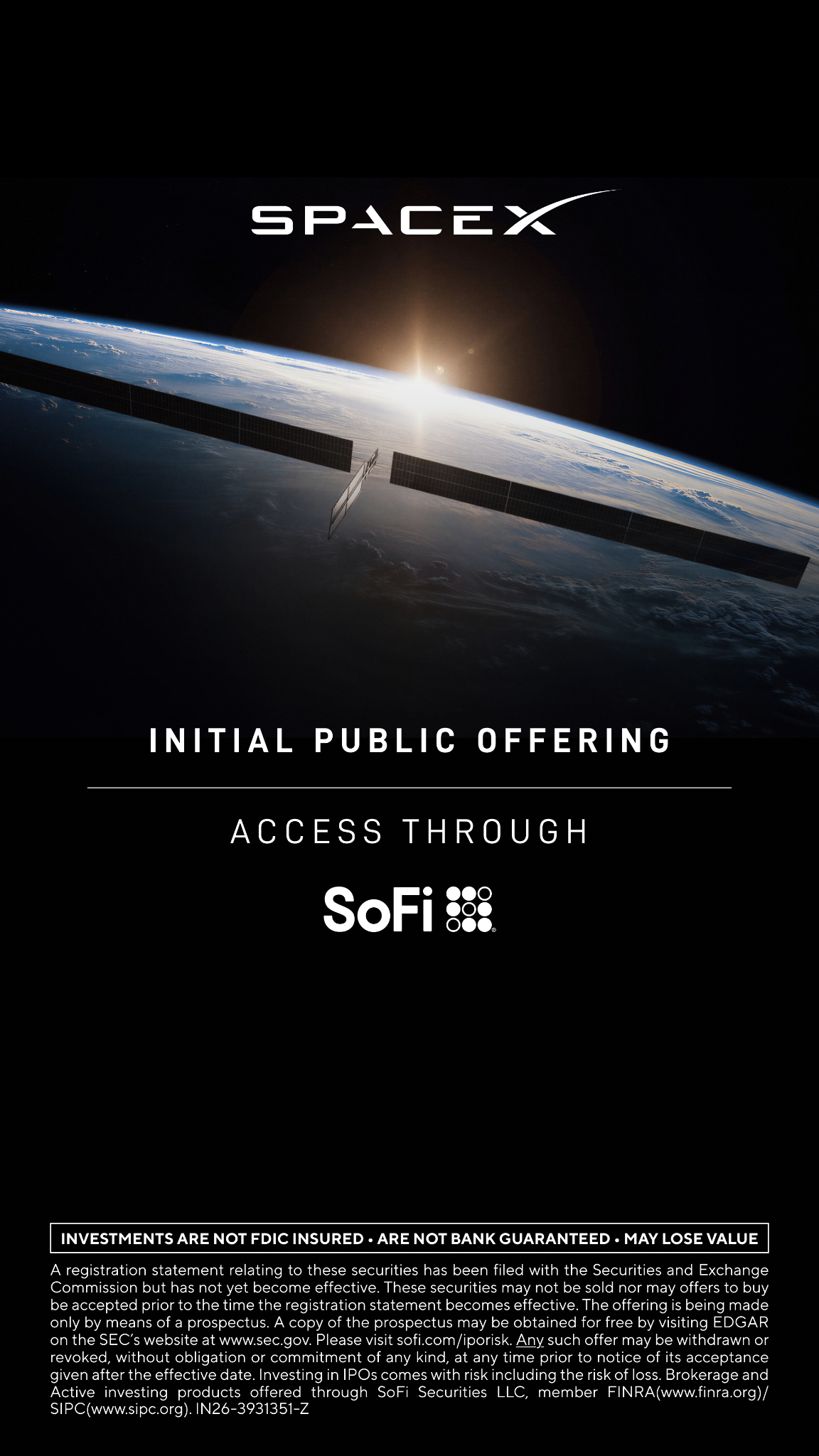 SoFi Facebook ad