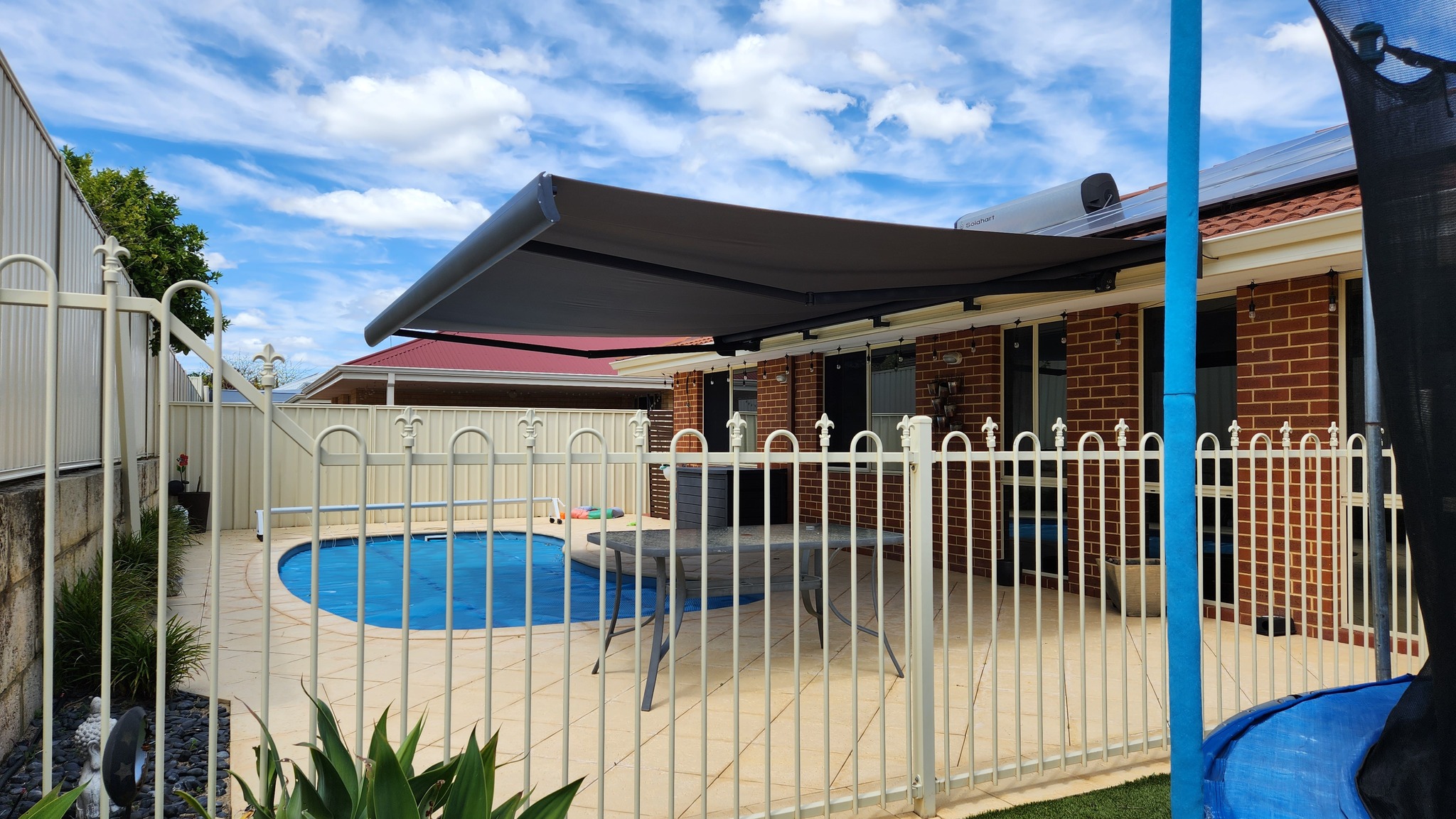 All About Shade Facebook ad: Do you need shade at the push of…