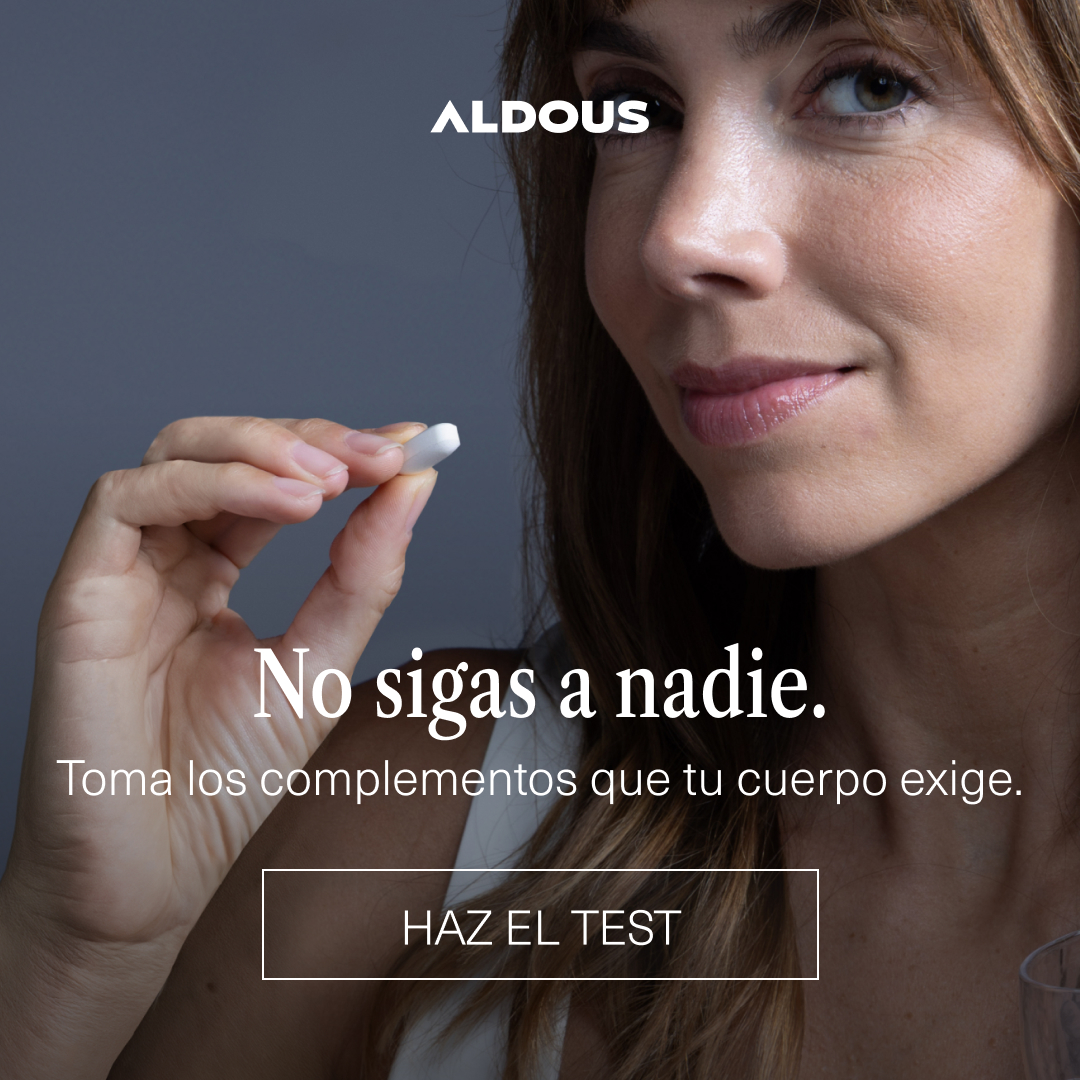 Aldous Bio Facebook ad: Te ayudamos a elegir tus complementos