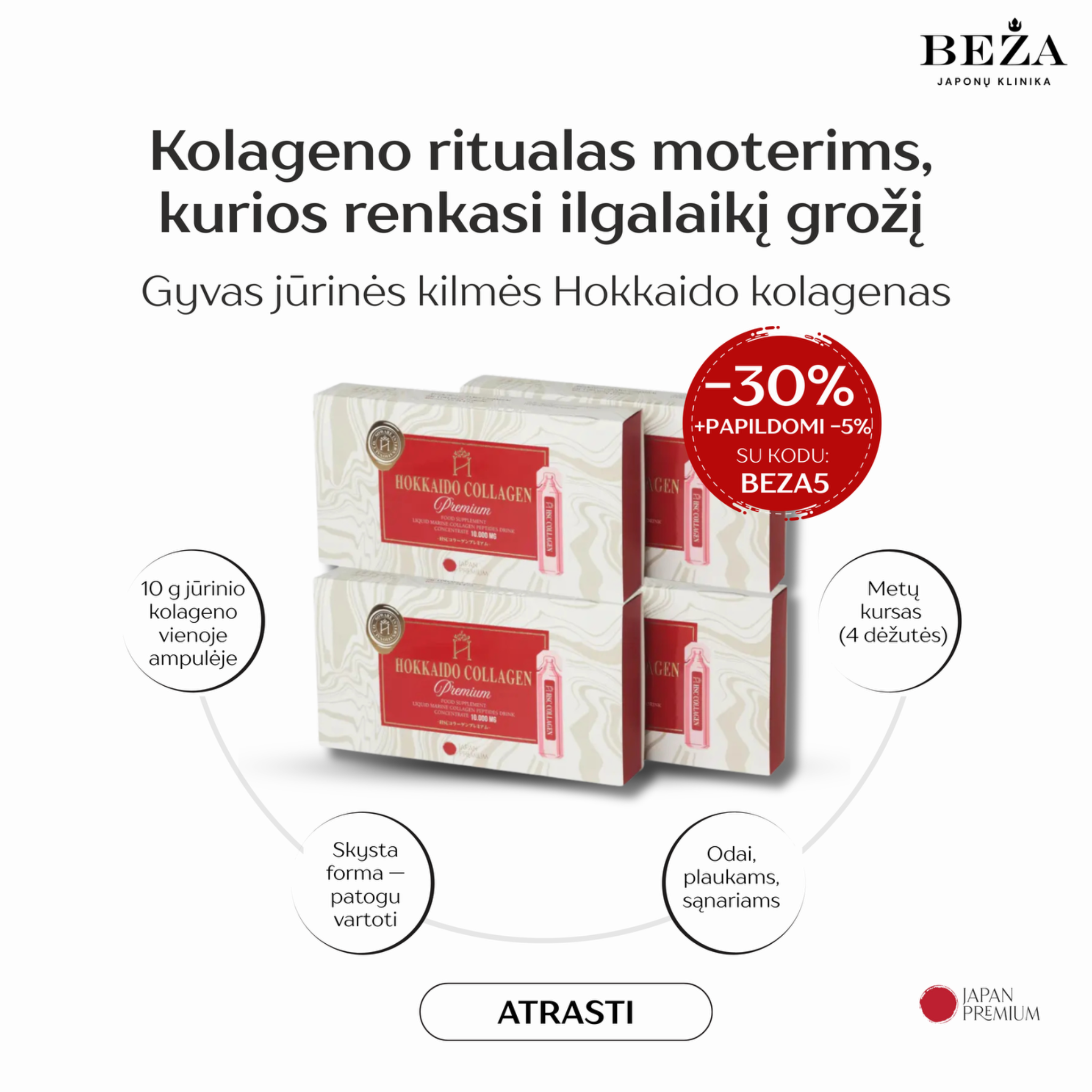 Japonų klinika - Beža Facebook ad