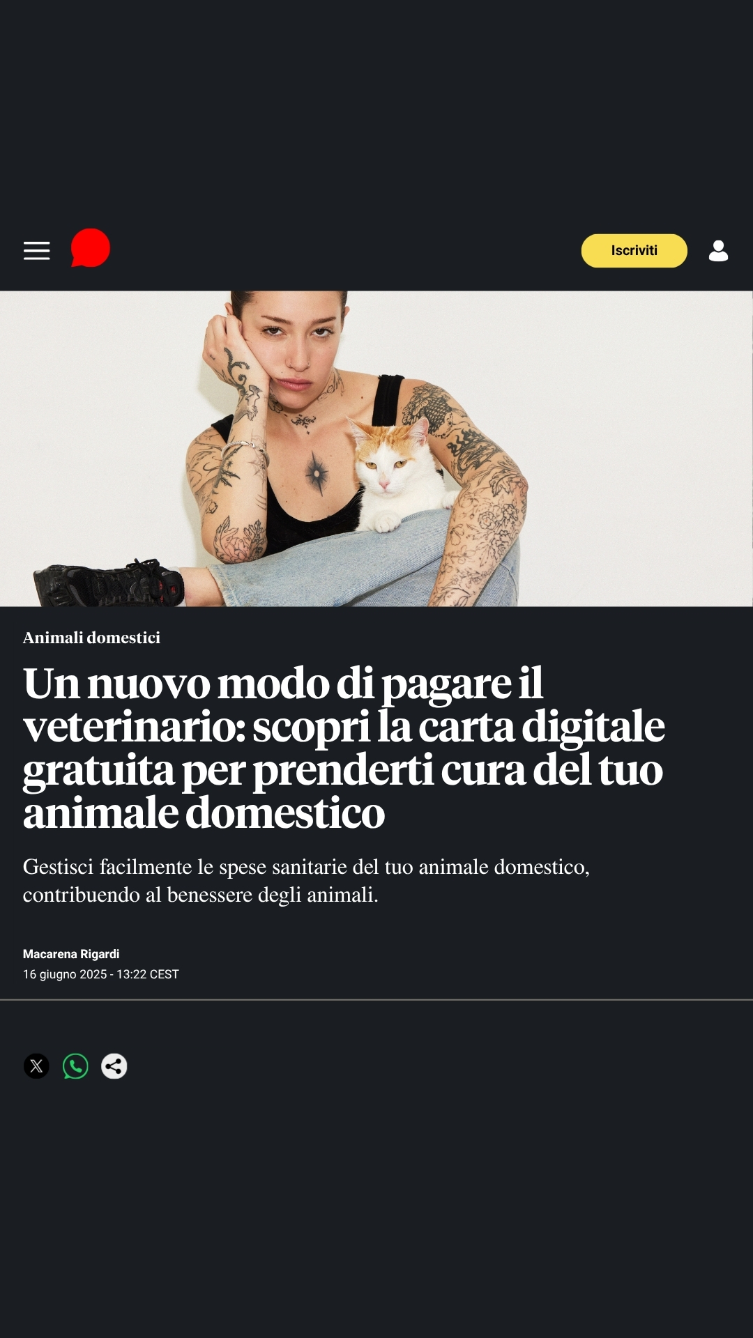 Barkibu Assicurazione Facebook ad