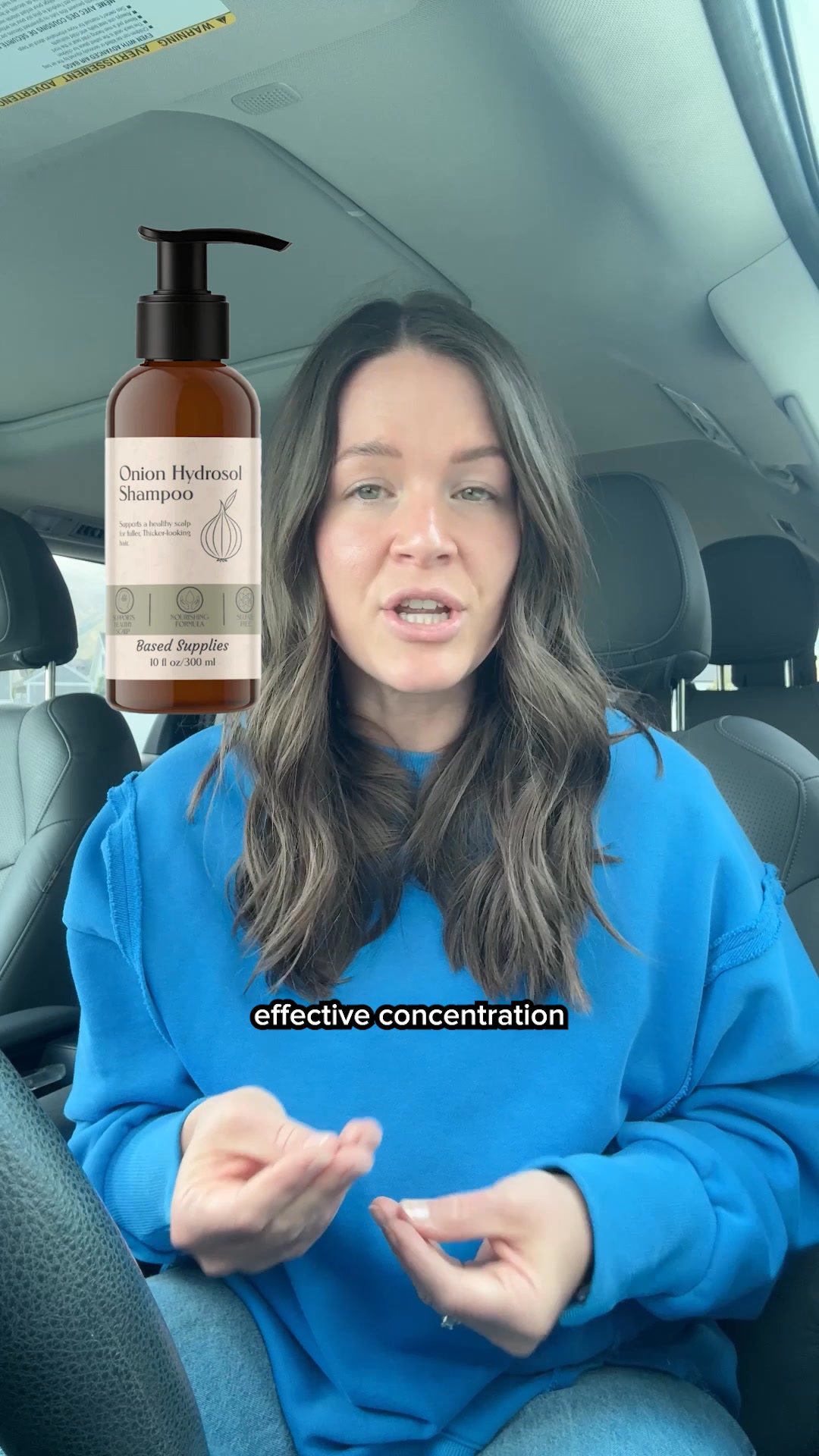 Based Supplies Facebook ad: Get Your Thick Hair Back!