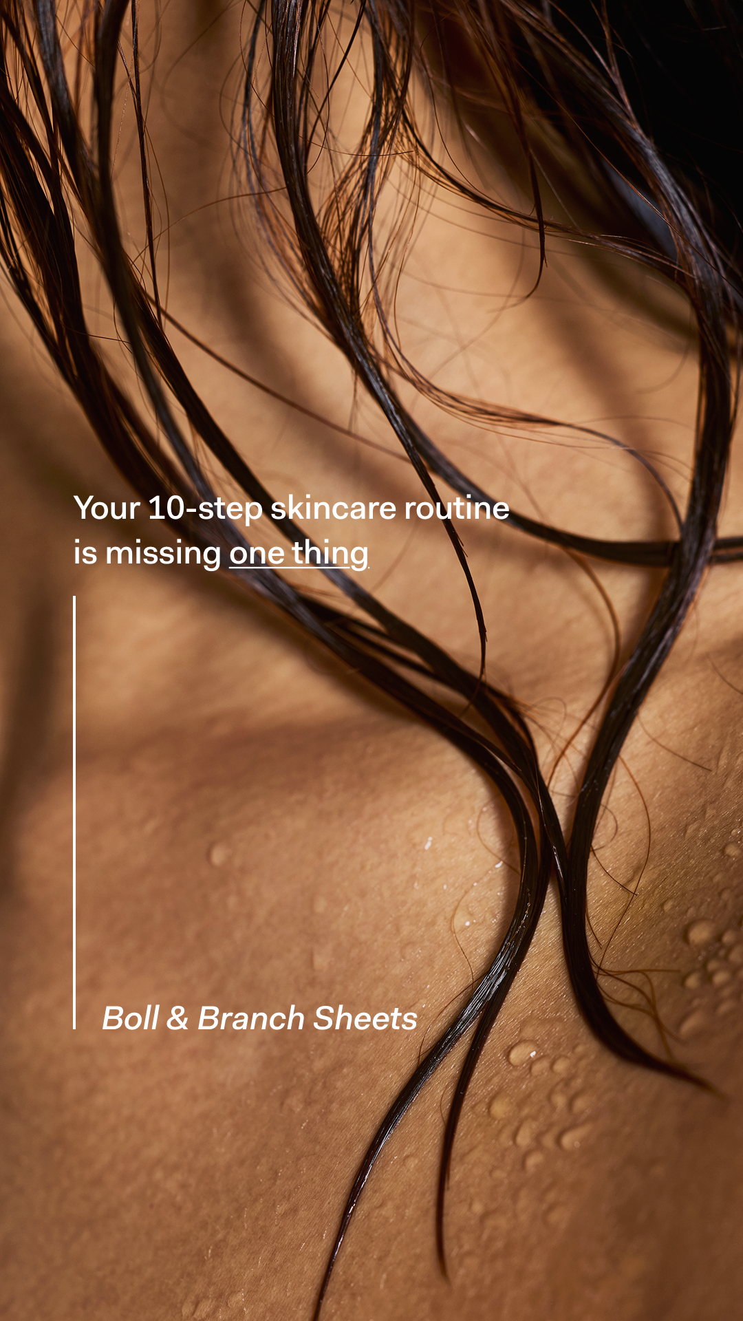 Boll & Branch Facebook ad