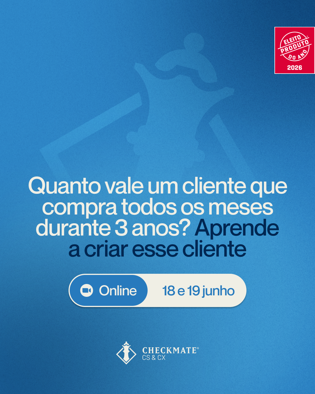 Checkmate: Imersões Empresariais Facebook ad from May 12, 2026