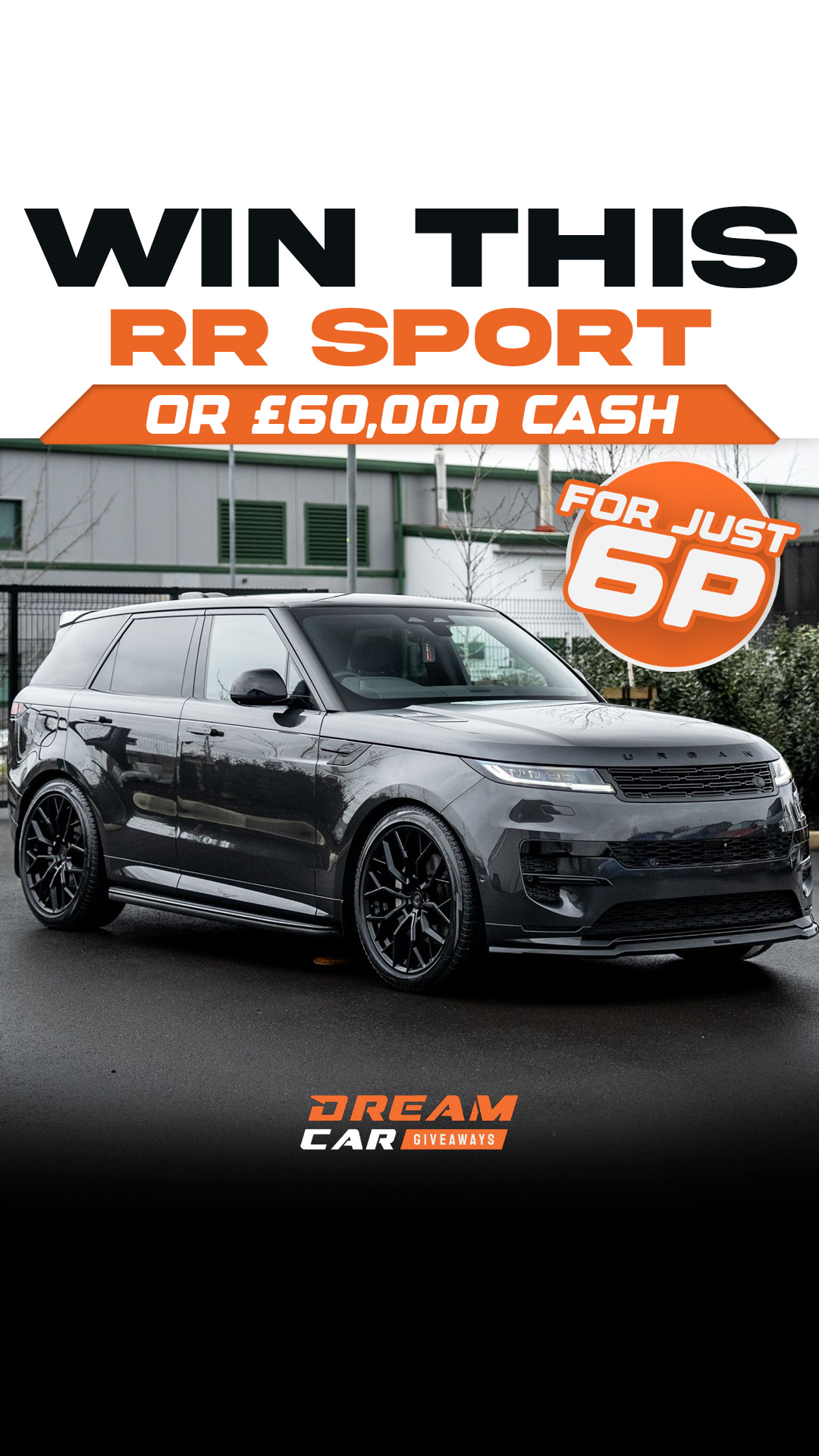 Dream Car Giveaways Facebook ad