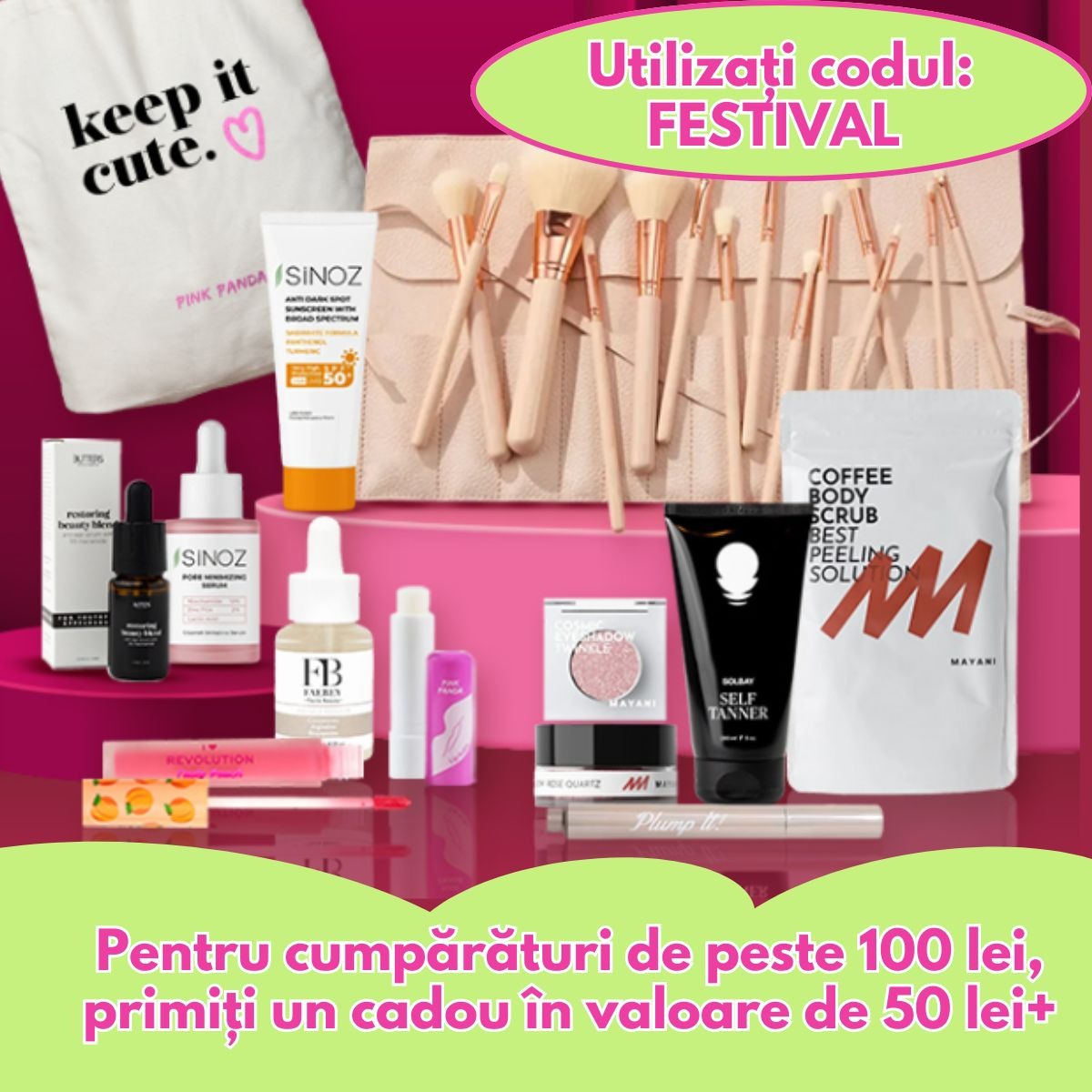 PINK PANDA Romania Facebook ad