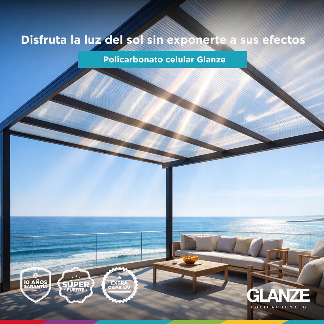 Glanze México Facebook ad: La luz natural cambia por completo un espacio.