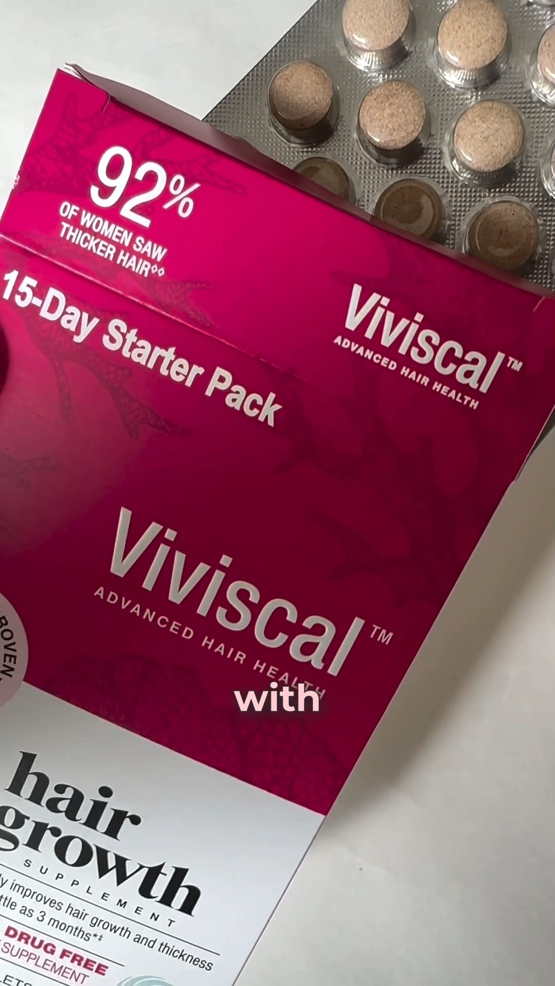 Viviscal Facebook ad: You’ve been thinking about it… now it’s time!