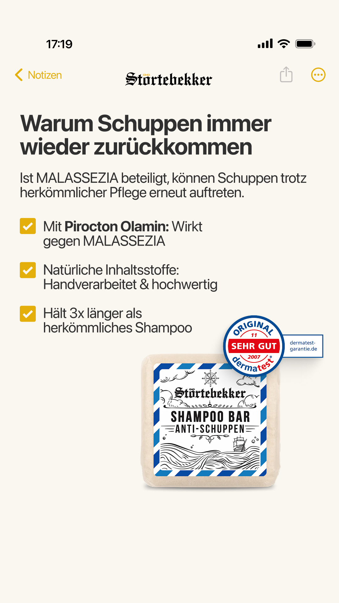 Störtebekker Facebook ad