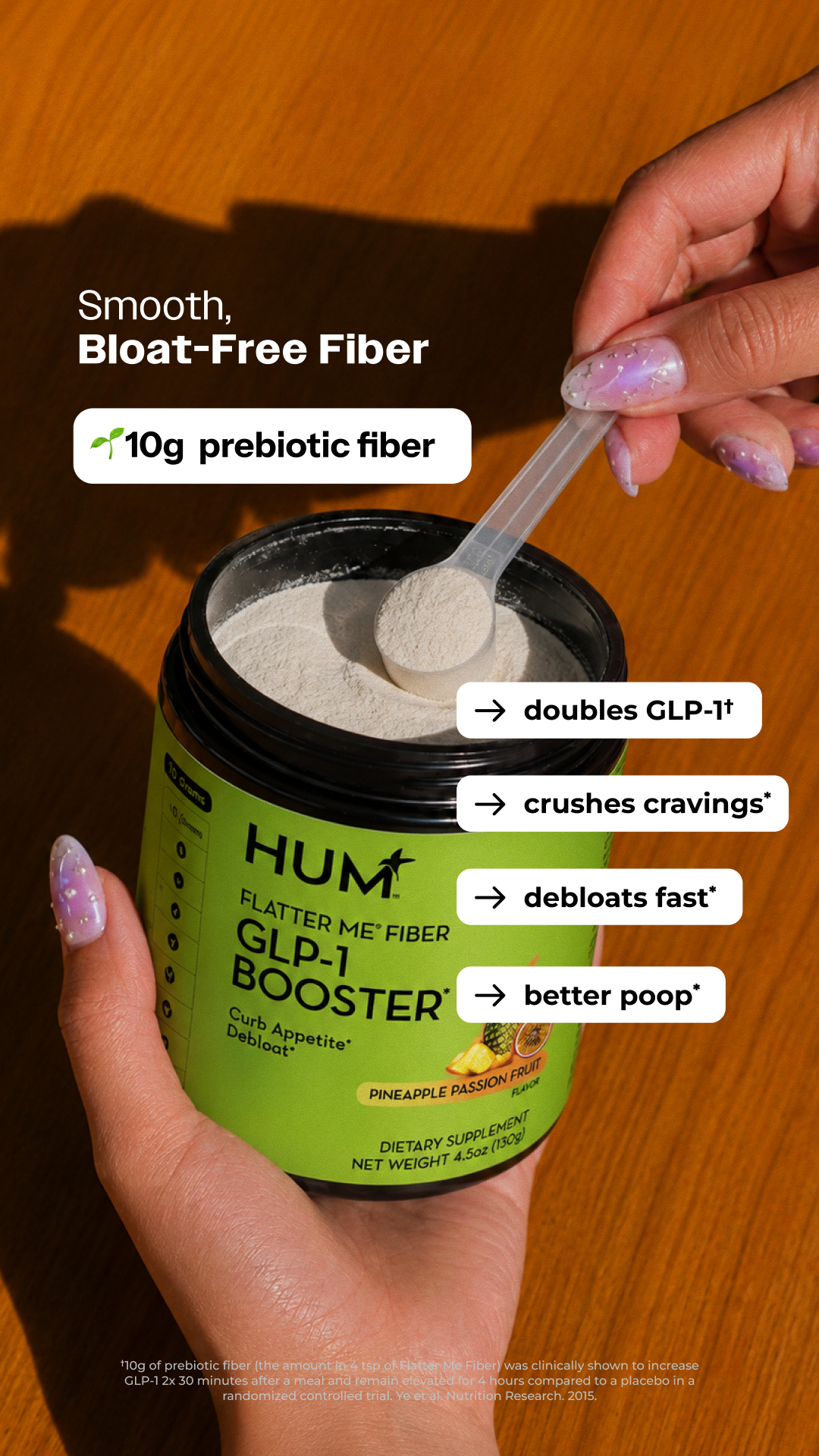 HUM Nutrition Facebook ad