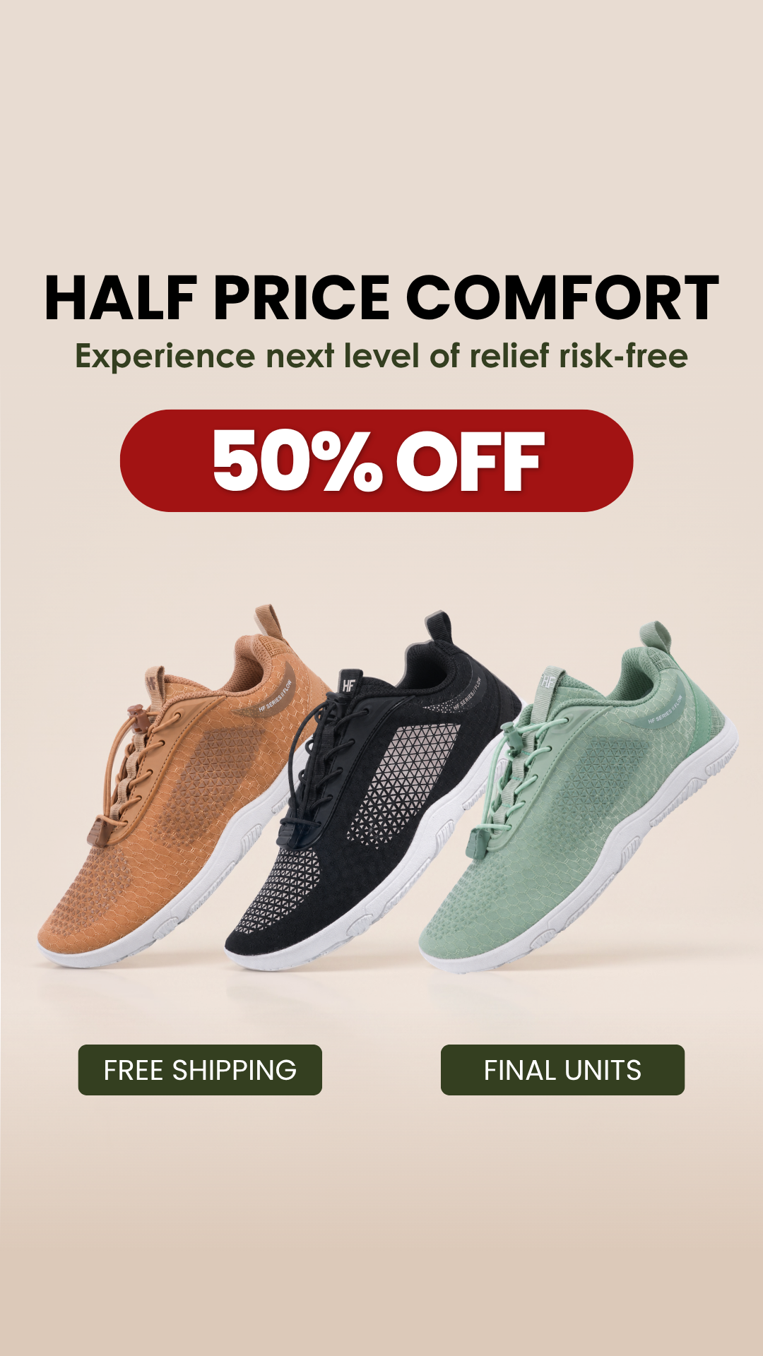 HIKE Footwear Facebook ad