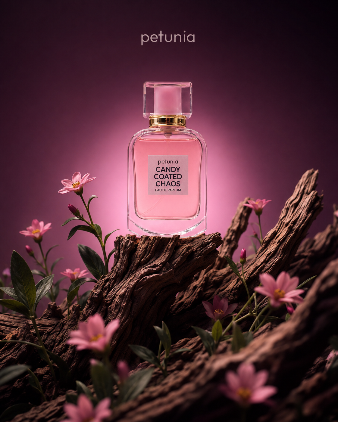 Petunia Beauty Facebook ad: Candy Coated Chaos - Impression of Kurky Maison Francisβ¦