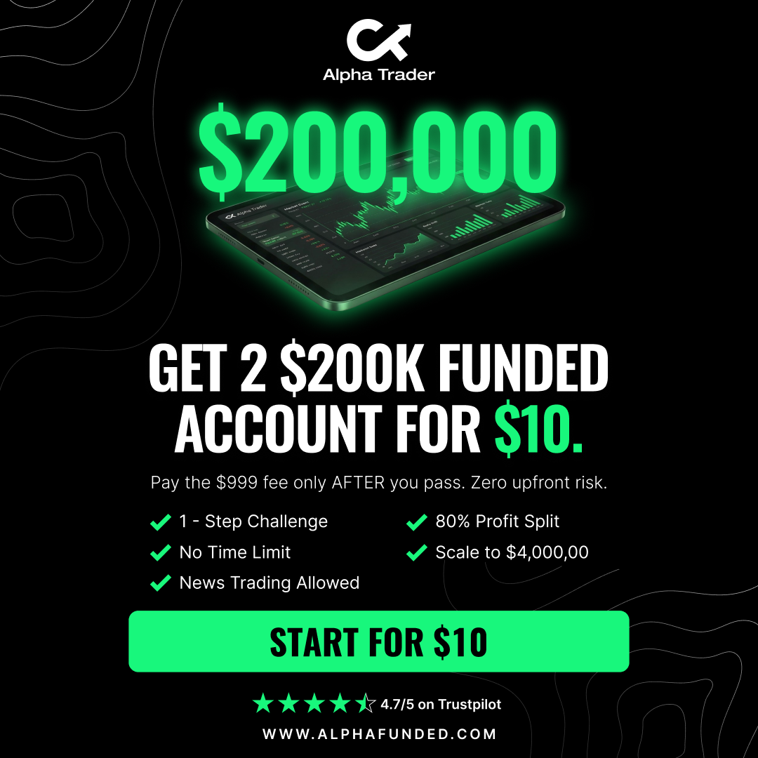 Alpha Trader Firm Facebook ad