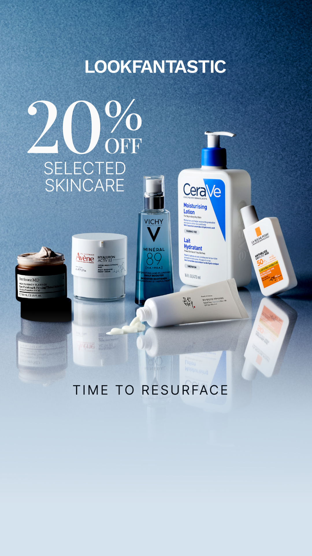 LOOKFANTASTIC Facebook ad