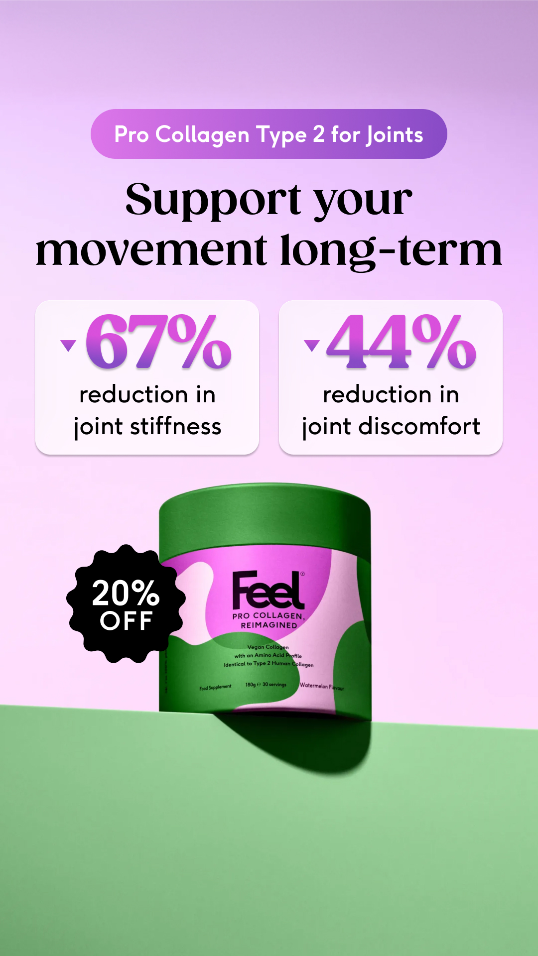 Feel Facebook ad