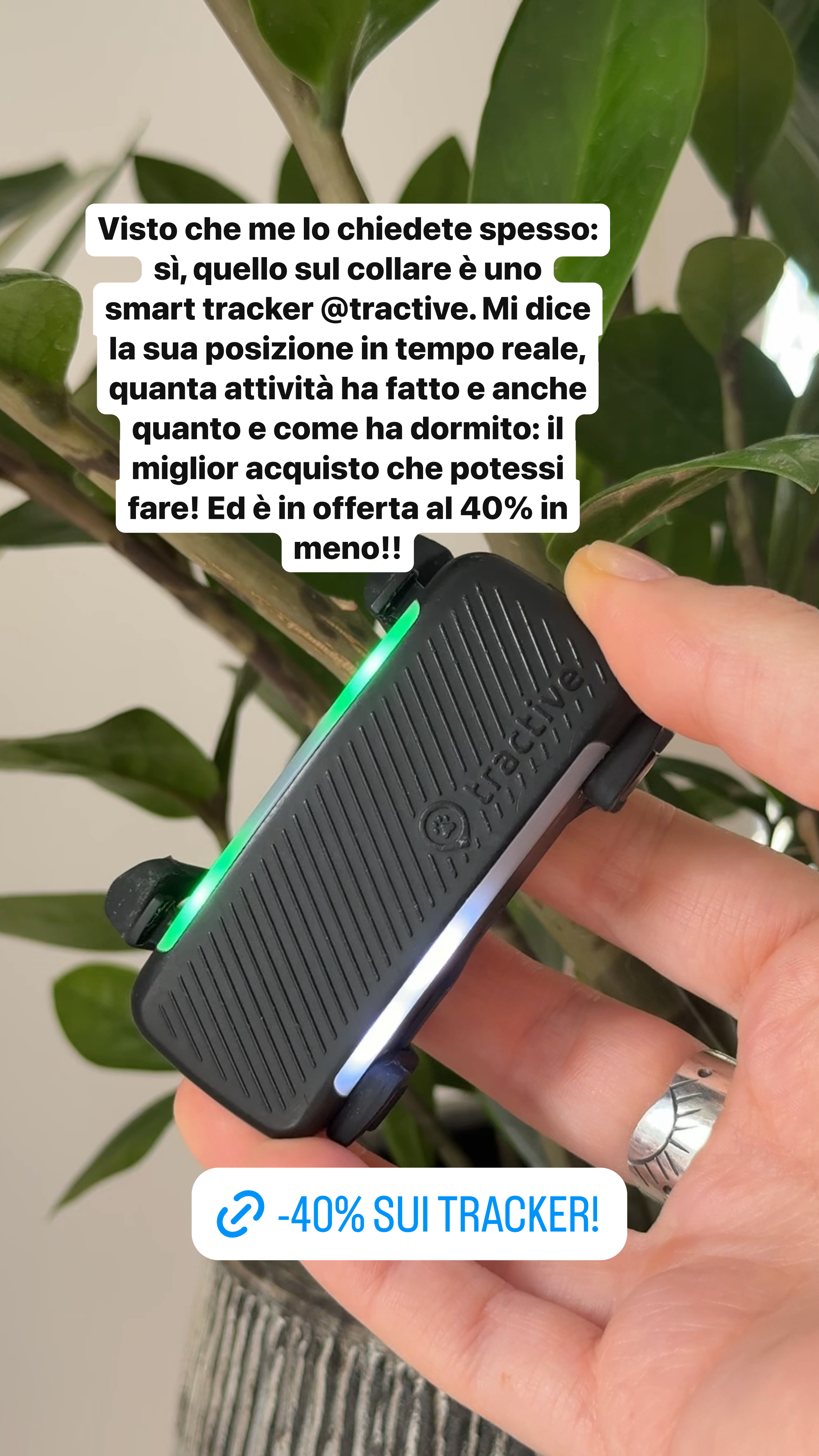 Tractive Facebook ad