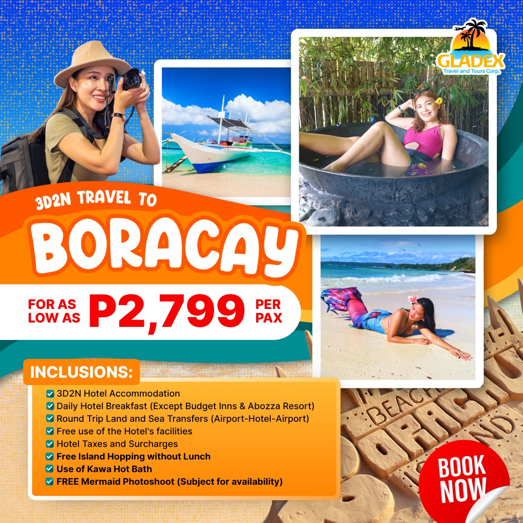 Gladex Travel & Tours Facebook ad