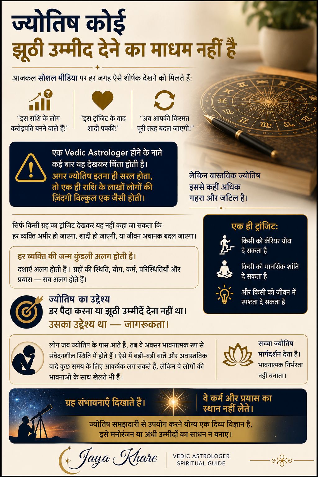 Astrologer Jaya K Facebook ad