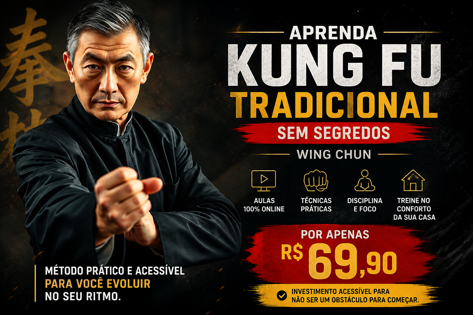 Shen Xin Kung Fu Tradicional Facebook ad from Jul 8, 2026