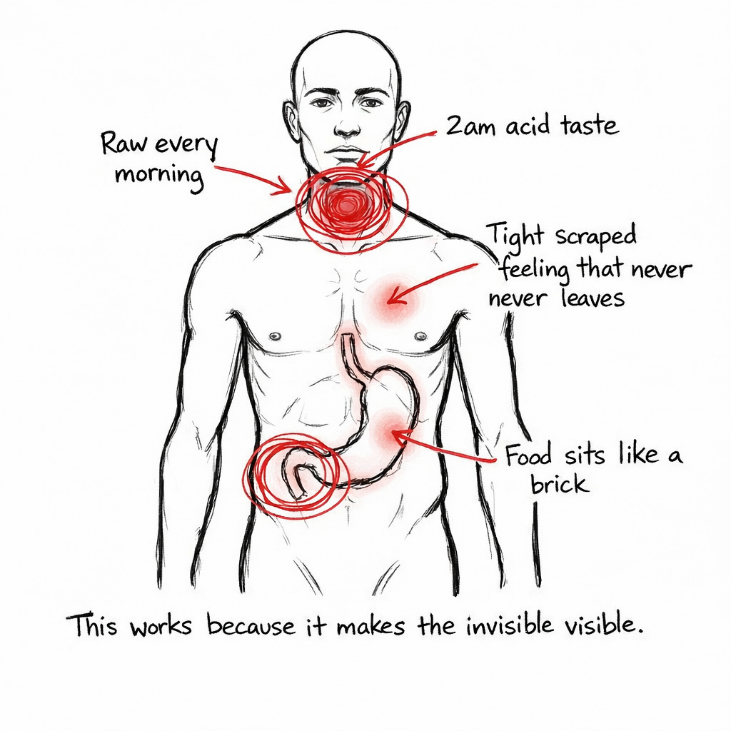 My Esophagus and Me Facebook ad
