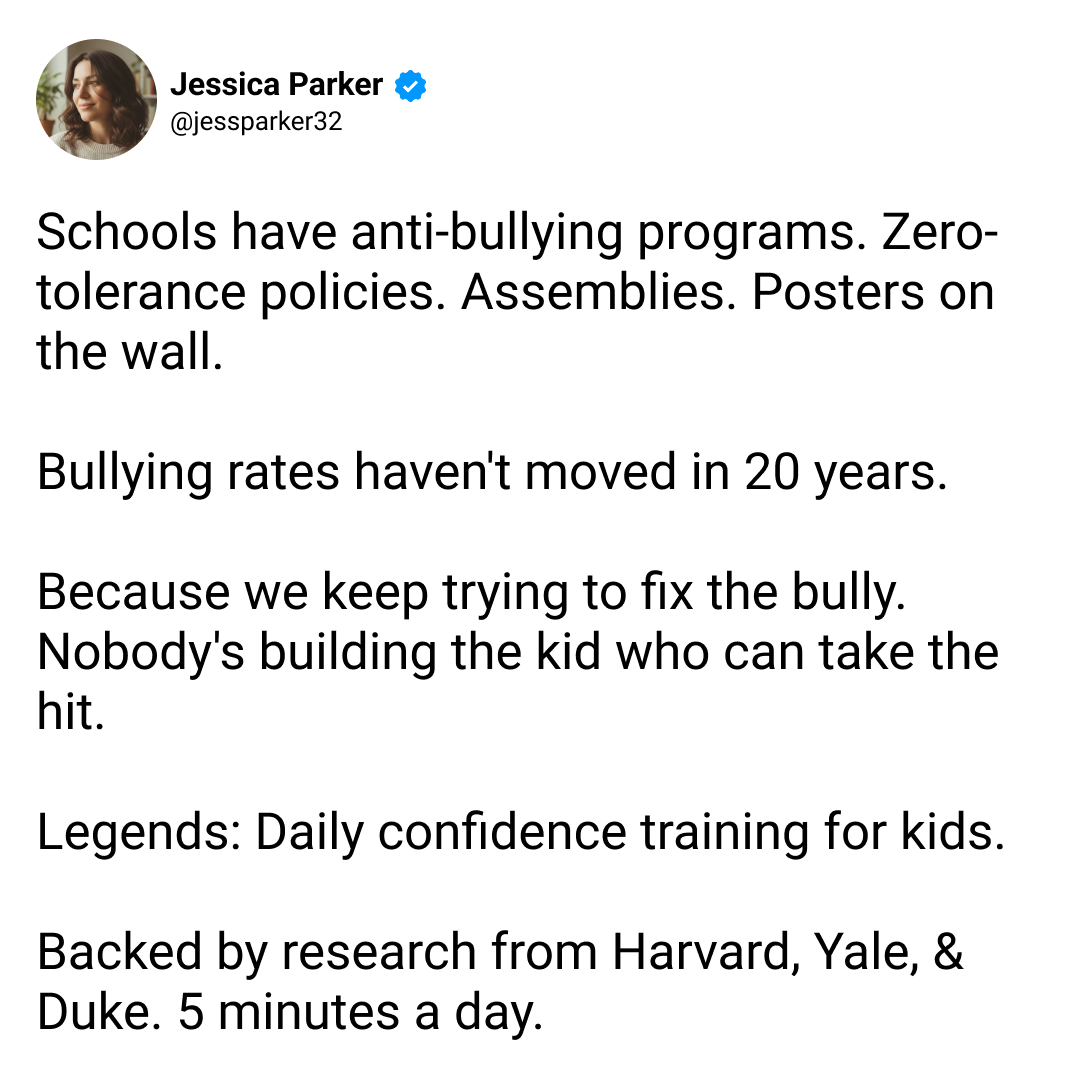 Build Legends Facebook ad