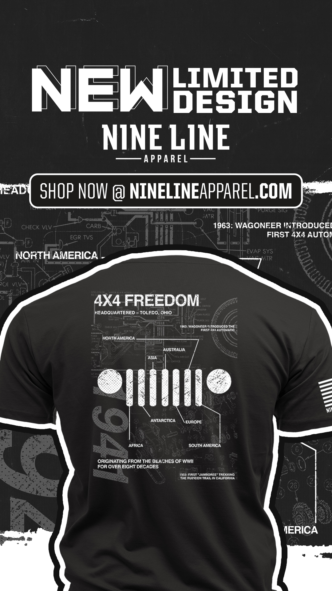 Nine Line Apparel Facebook ad