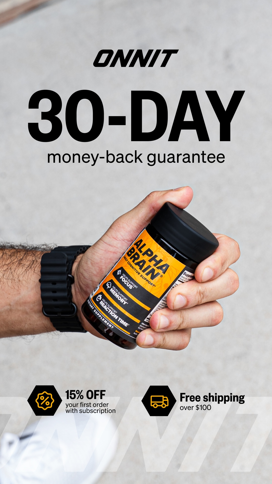 Onnit Facebook ad