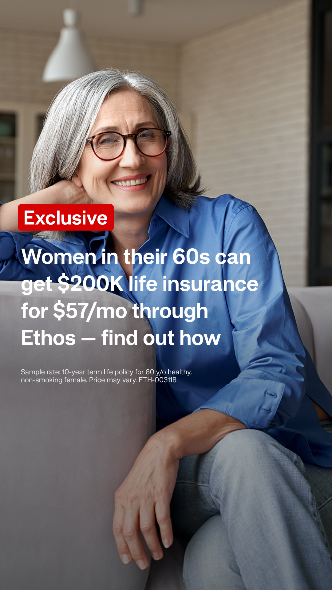 Ethos Facebook ad