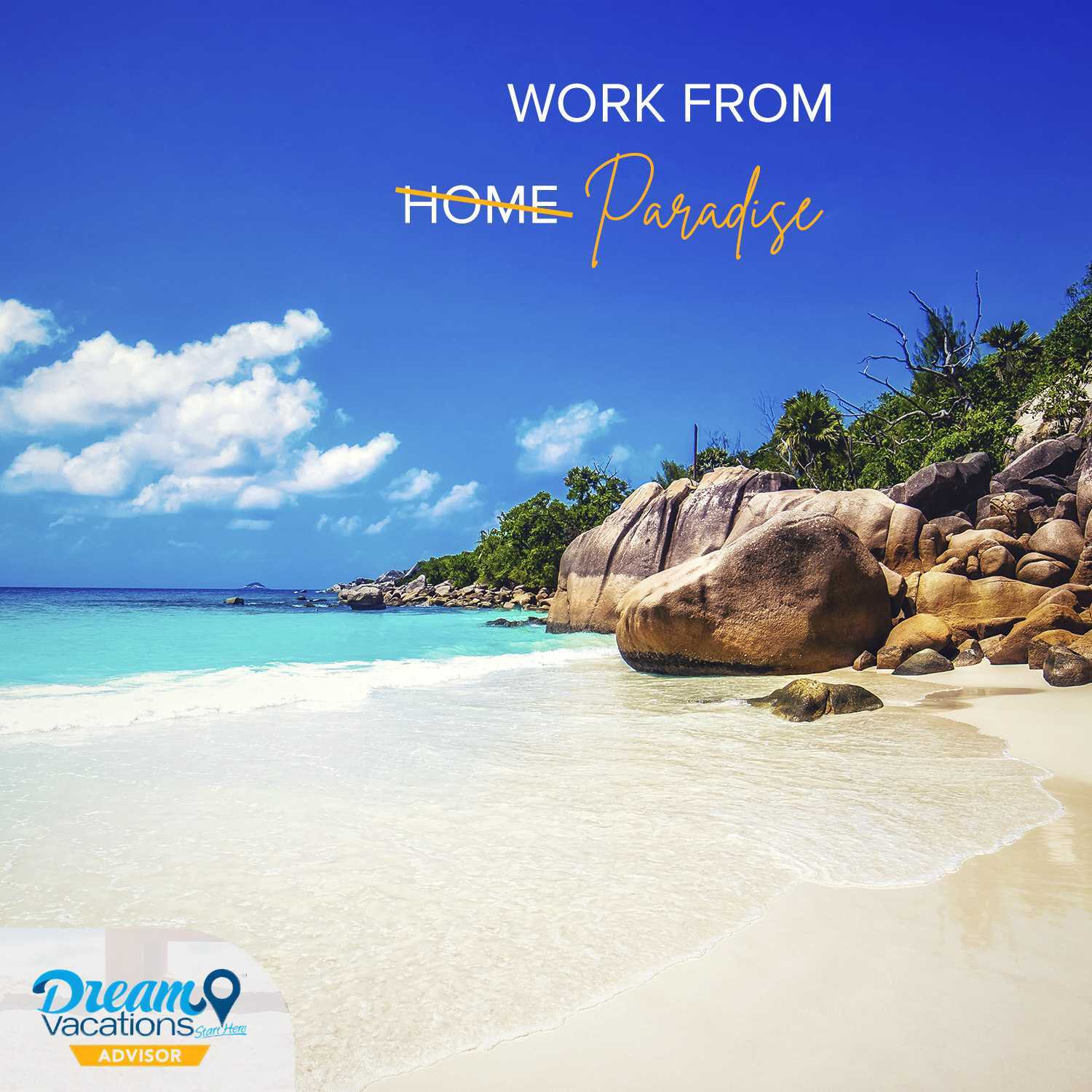 Dream Vacations Advisor Opportunity Facebook ad