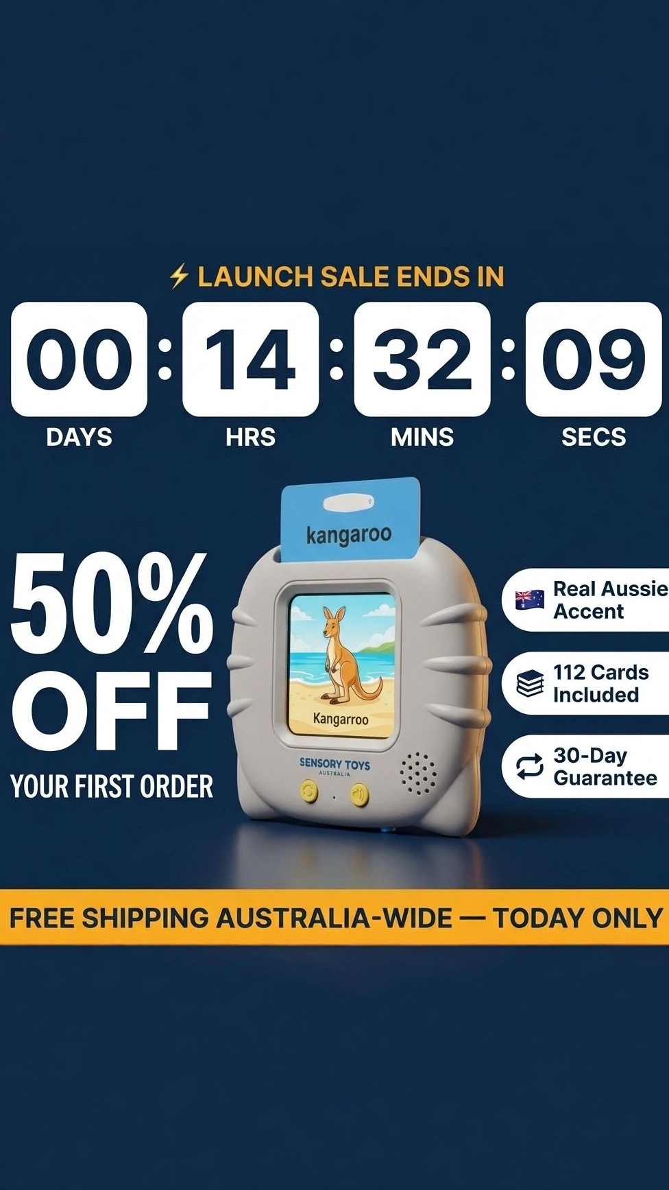 Sensory Toys Facebook ad
