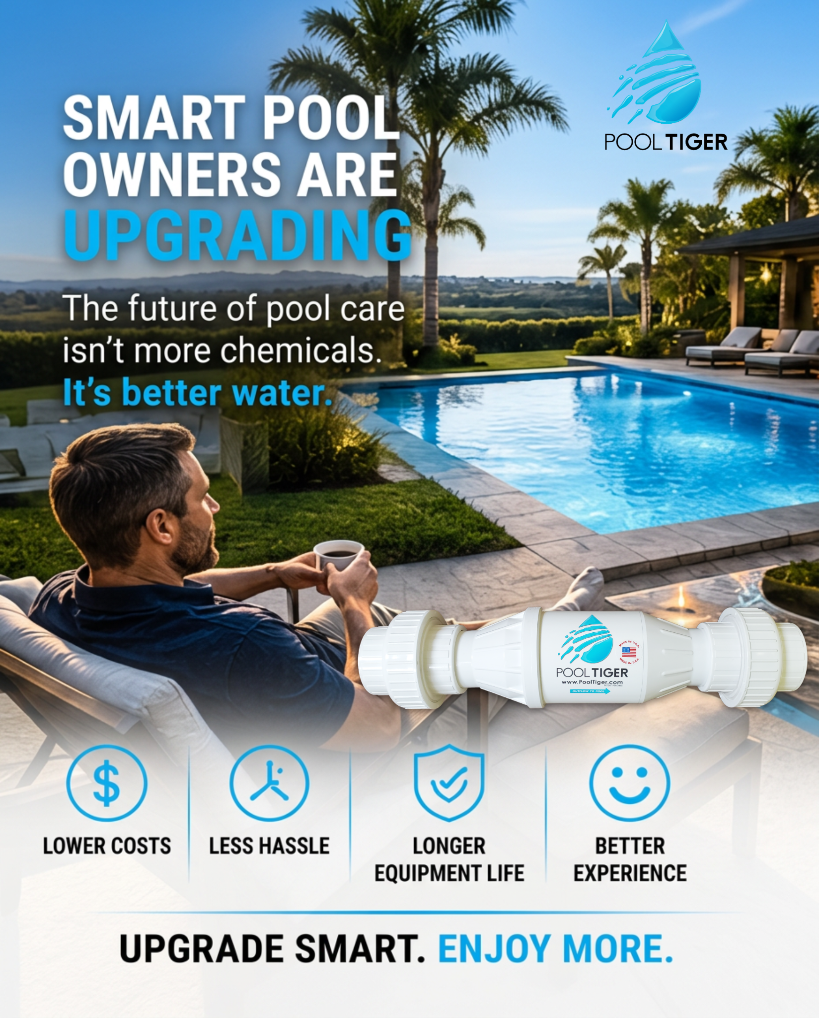 Pool Tiger Facebook ad