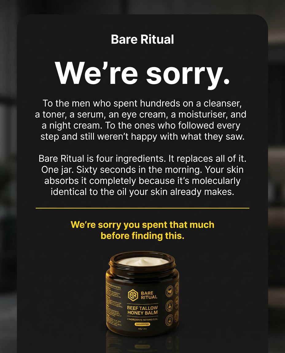 Bare Ritual Facebook ad