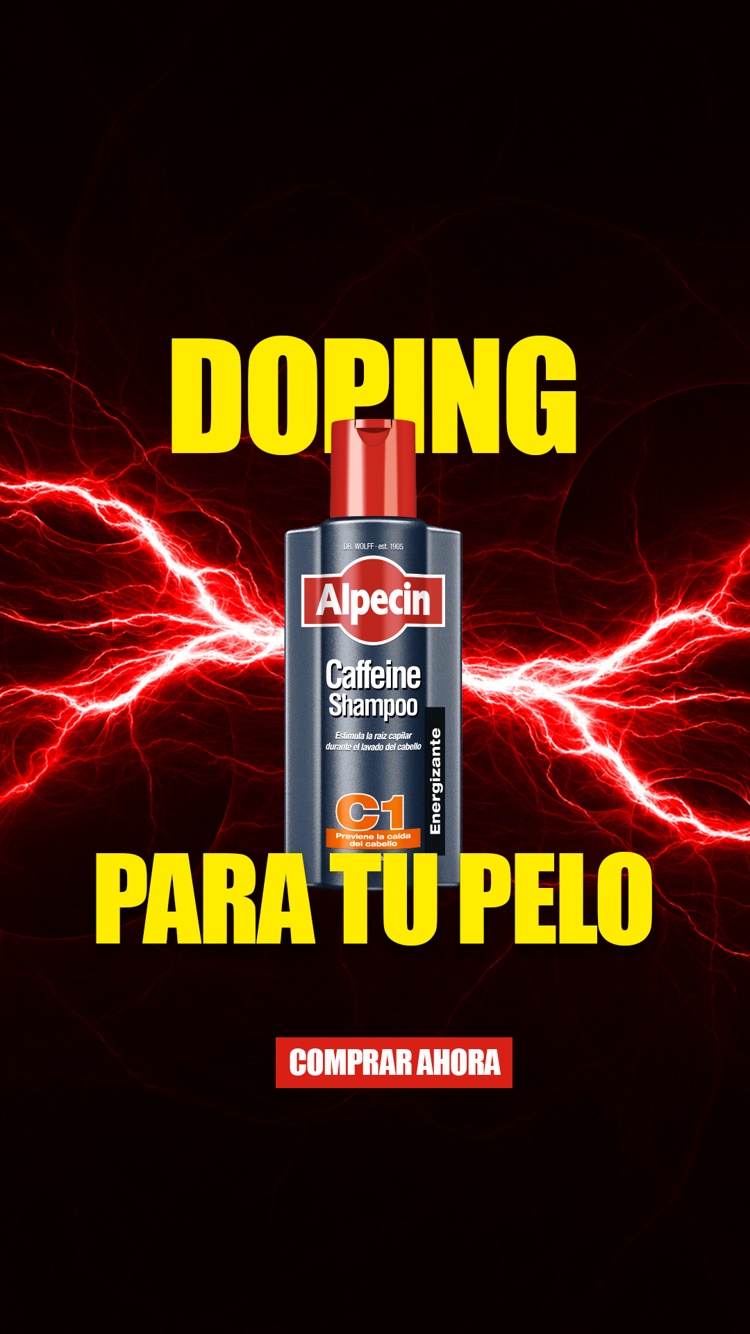 Alpecin Facebook ad