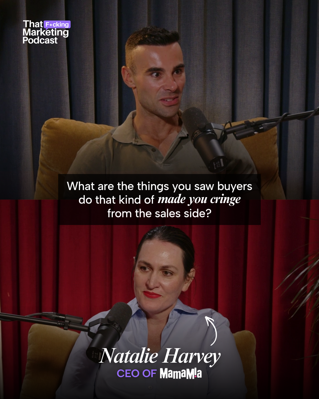 That Fcking Marketing Podcast Facebook ad: If you've looked at your marketing spend and…