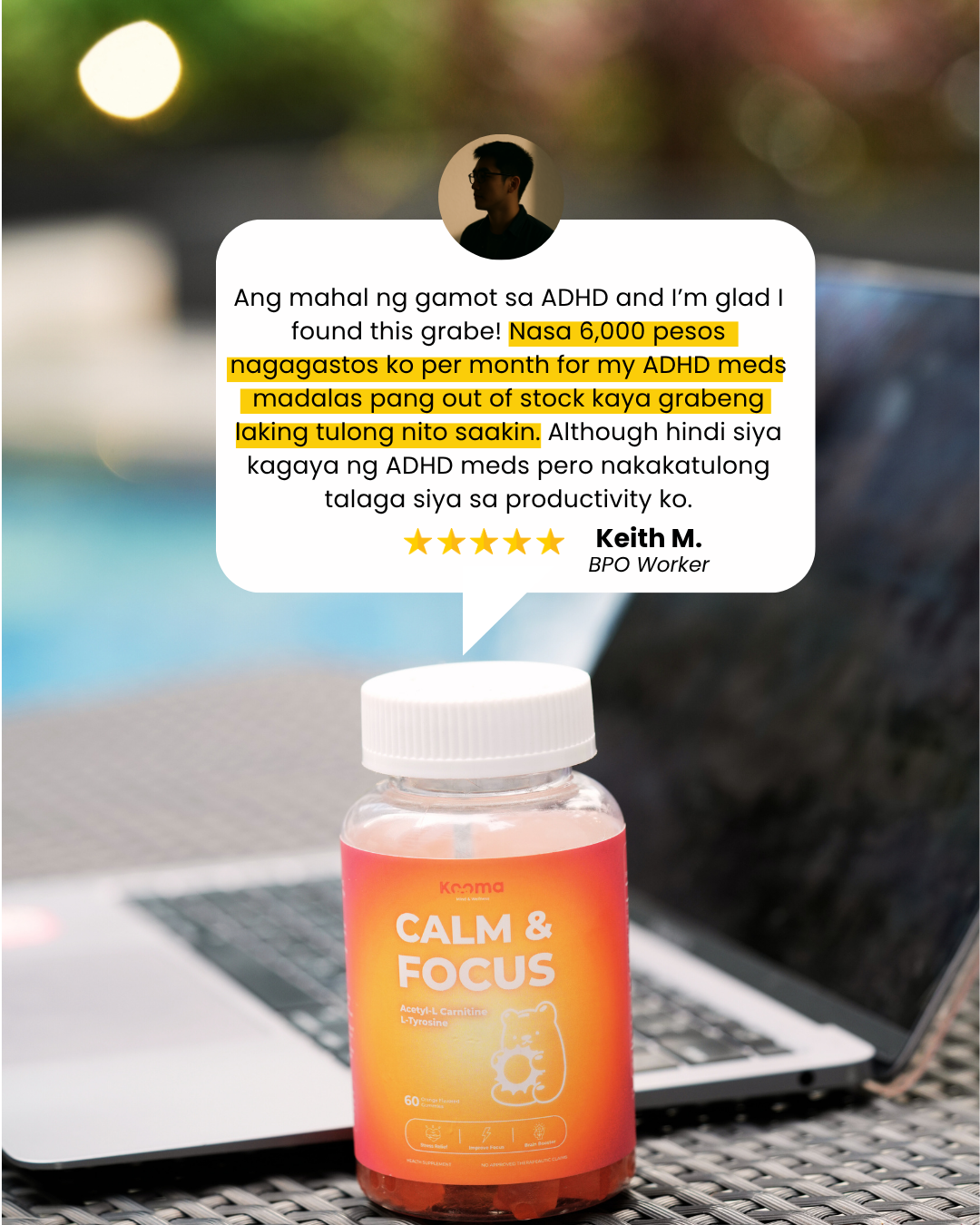 Kooma Wellness Facebook ad
