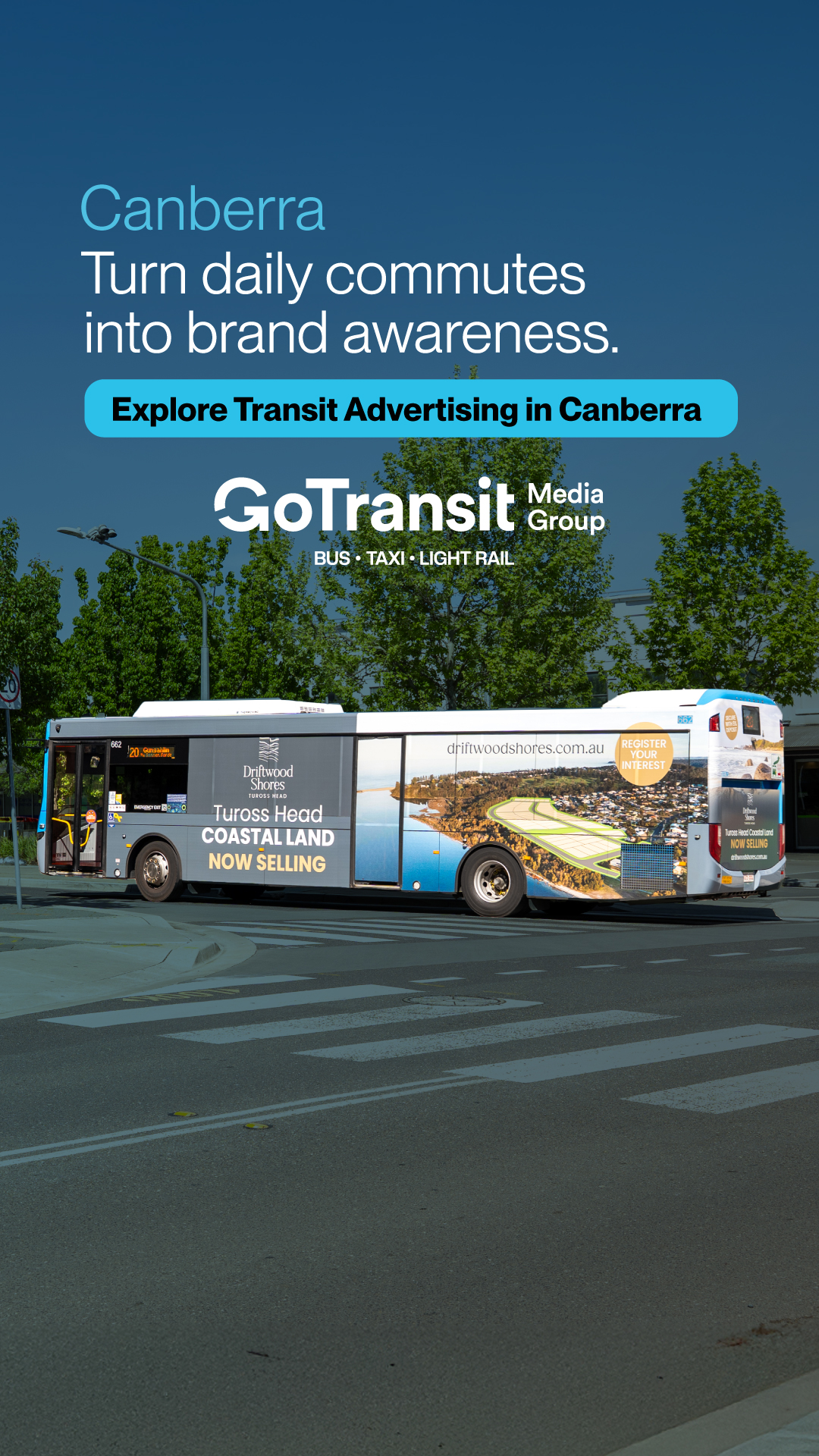 GoTransit Media Group Facebook ad from Feb 15, 2026