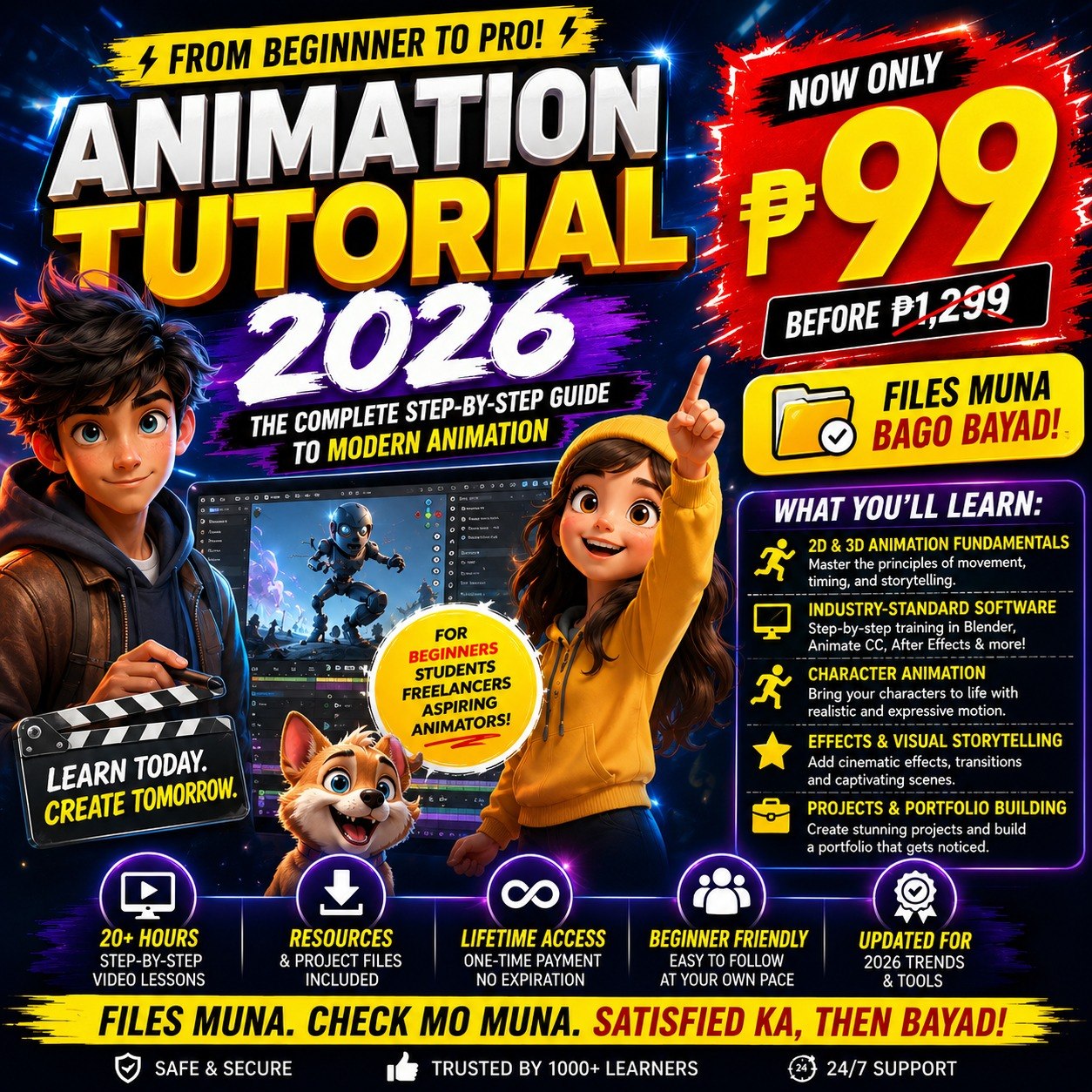 Animation tutorial 2026 Facebook ad