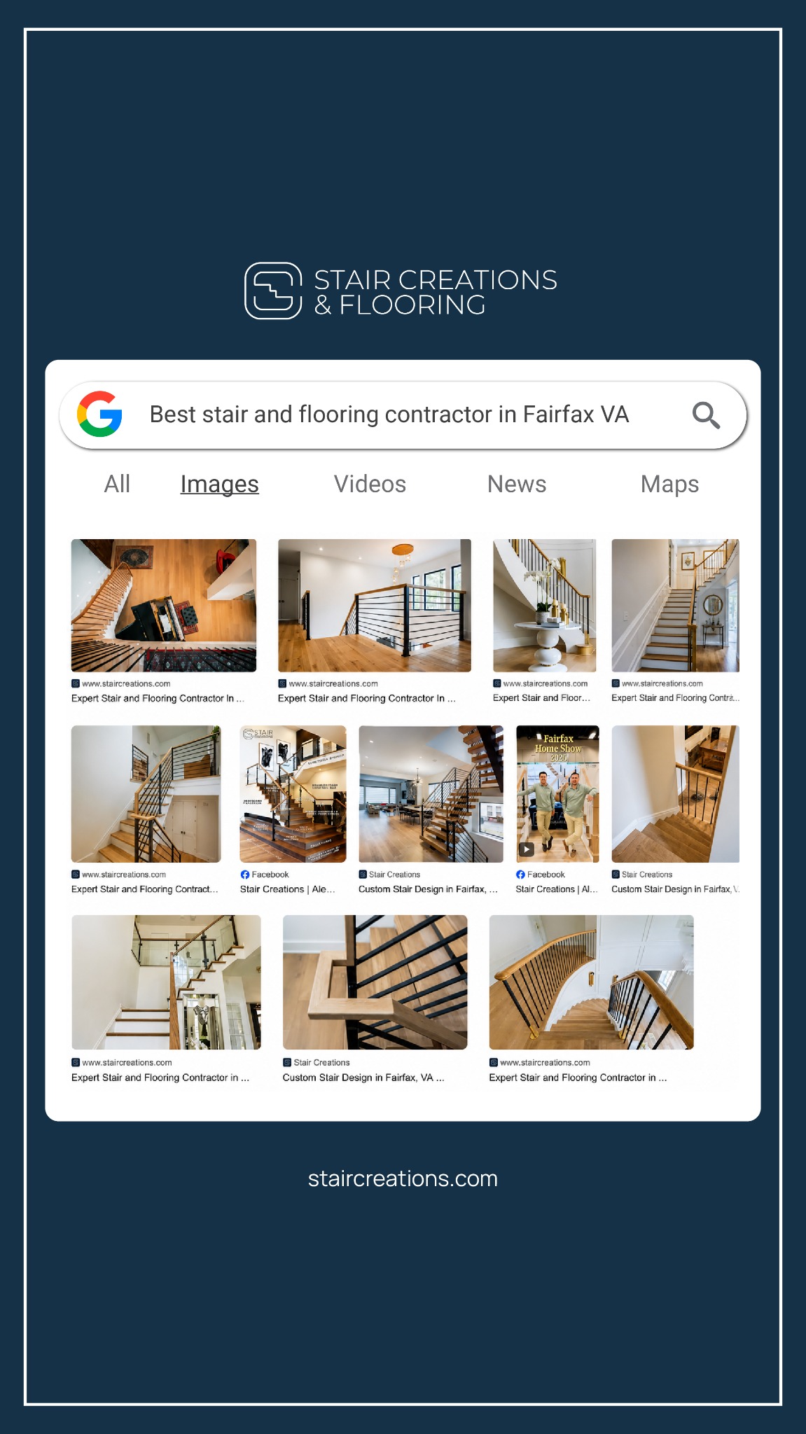 Stair Creations Facebook ad
