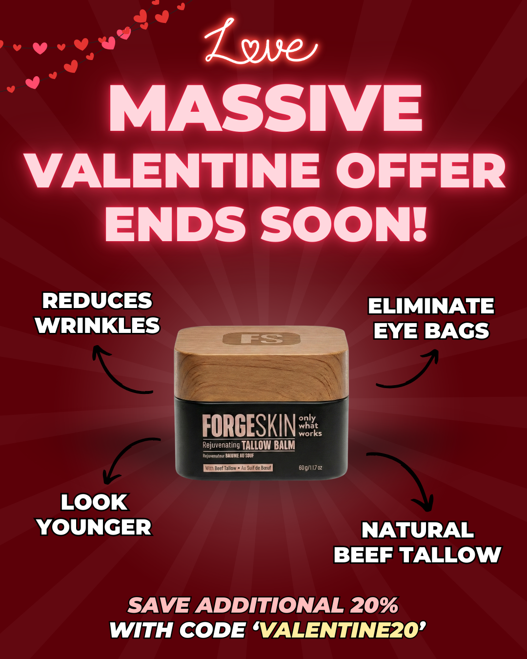Forge Men Facebook ad
