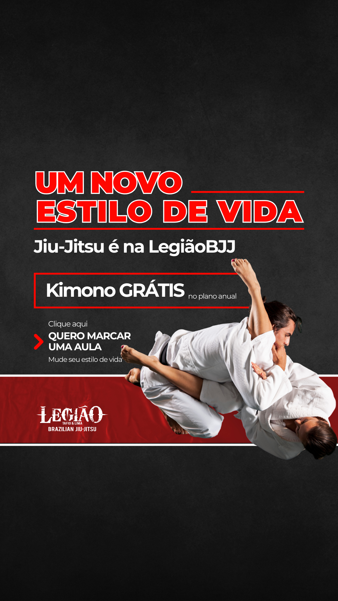 Academia Legião - Ryan Gracie and Daniel Gracie Team Facebook ad